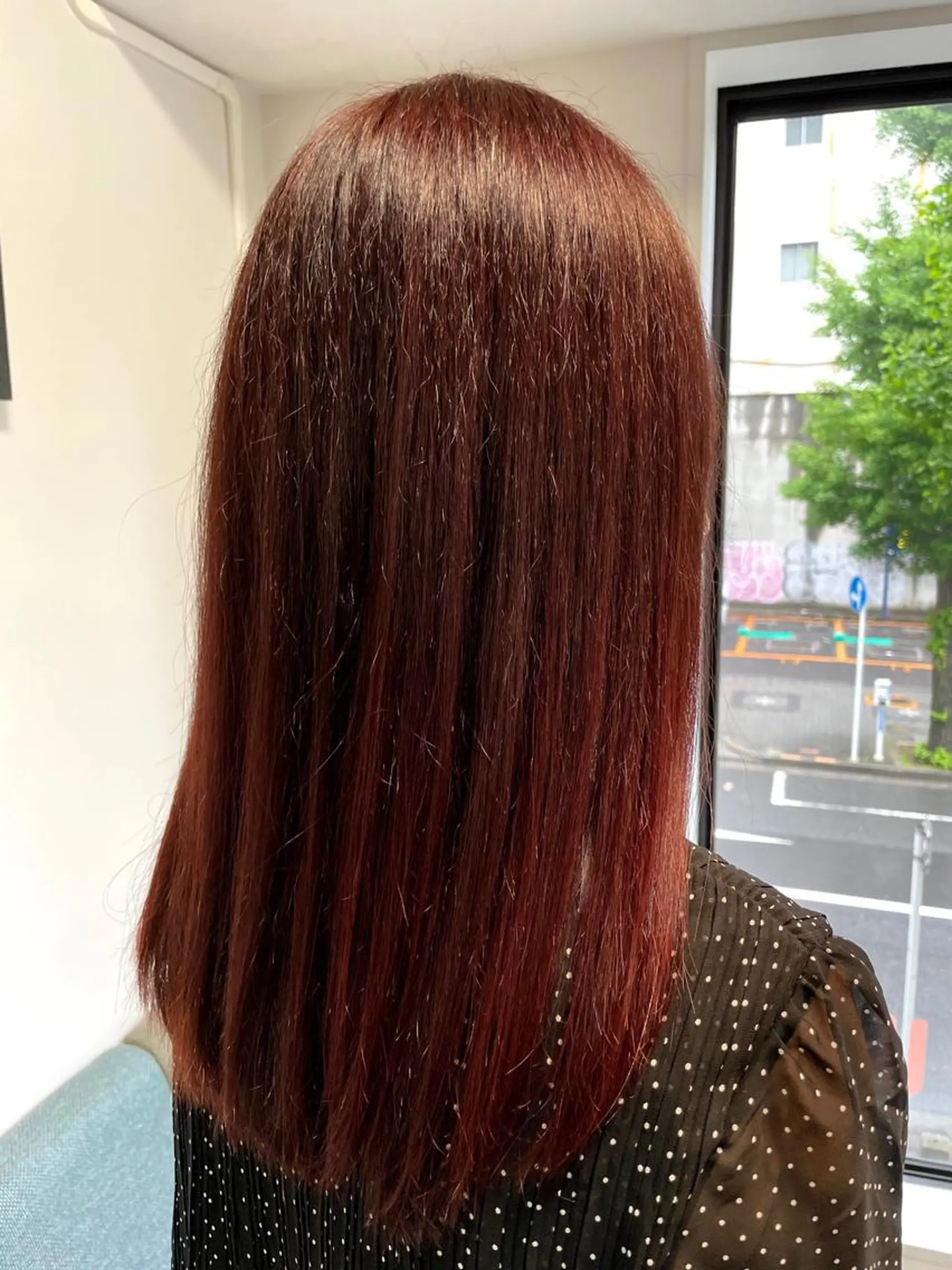 カラー ヘアカラー トリートメント スタジオフツーロ バイビーヘアーのヘアスタイル