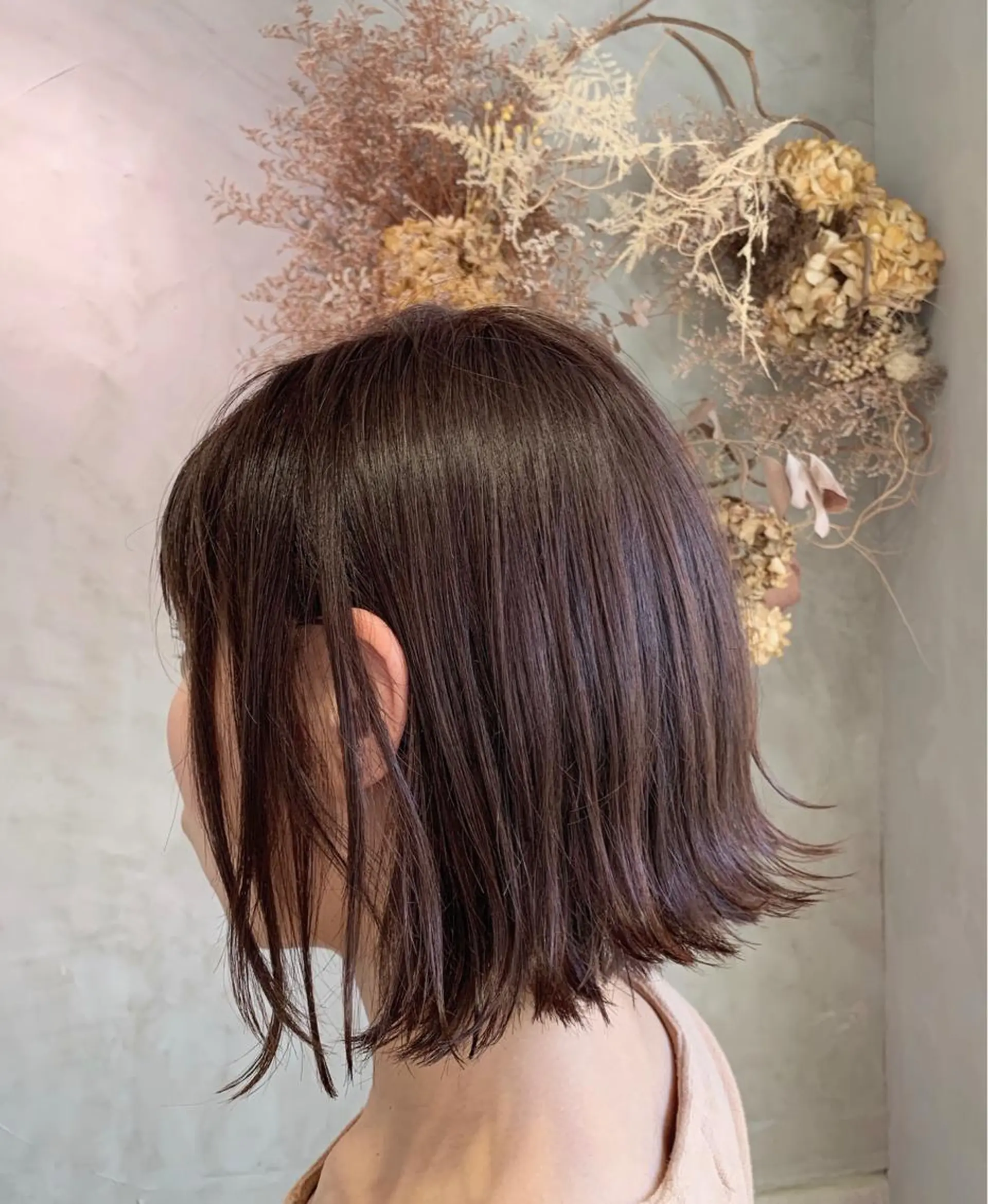 ショート 外ハネヘア カット ヘッドスパ 落合 妙佳のヘアスタイル