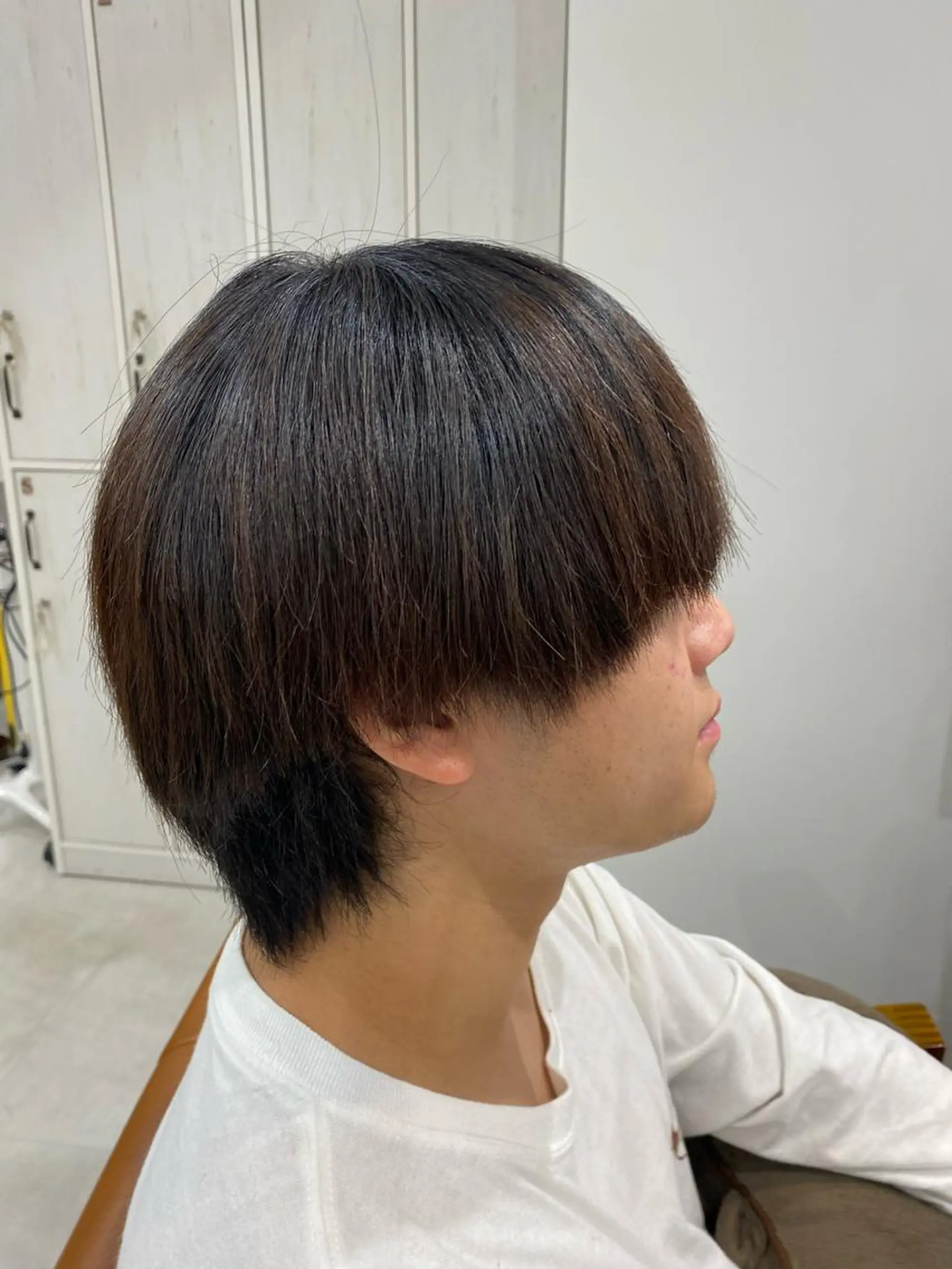 メンズ 縮毛矯正 山﨑 燦人のヘアスタイル