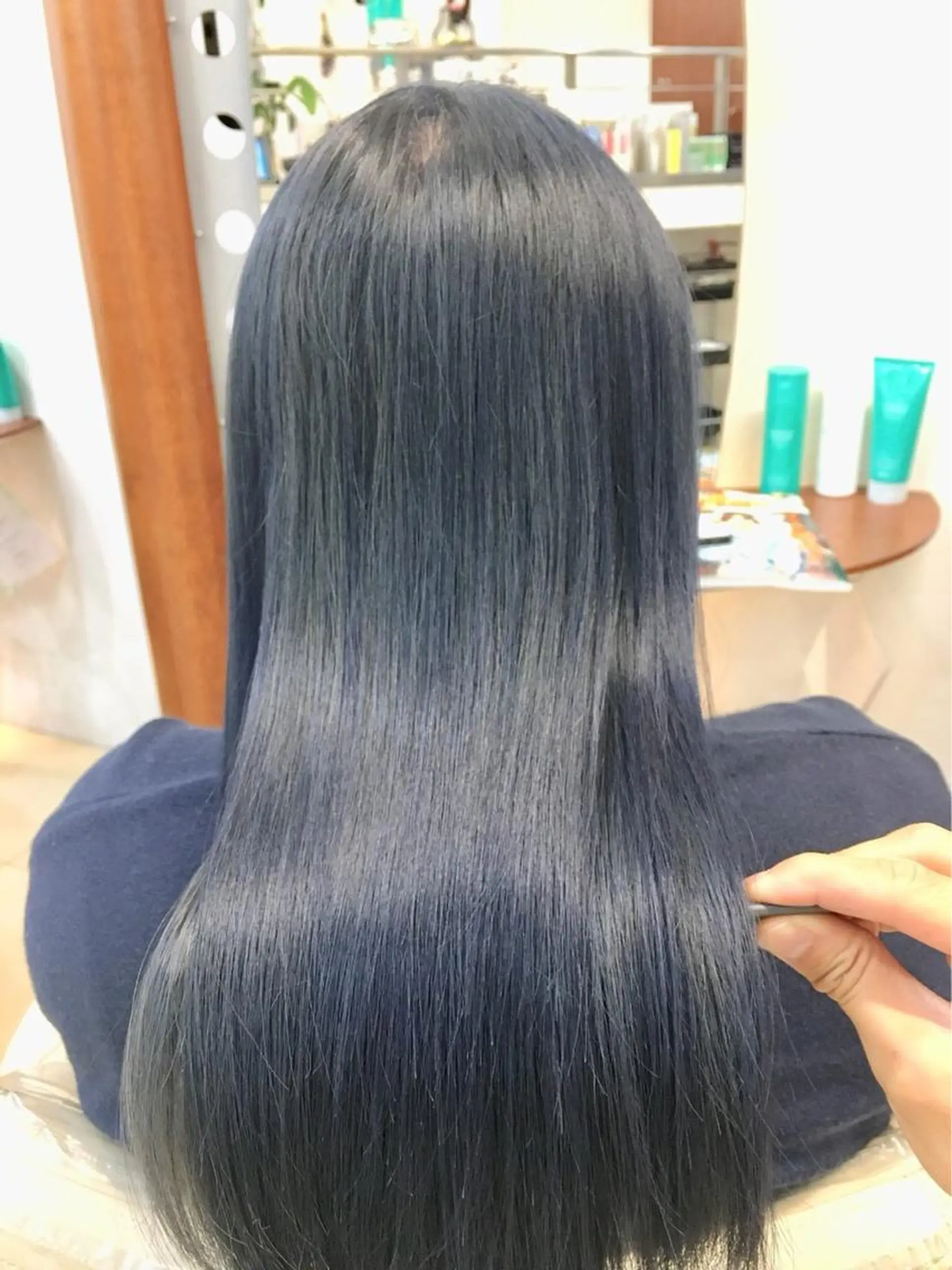ロング 縮毛矯正 トリートメント 縮毛矯正/髪質改善 /韓国風　山川春輝のヘアスタイル