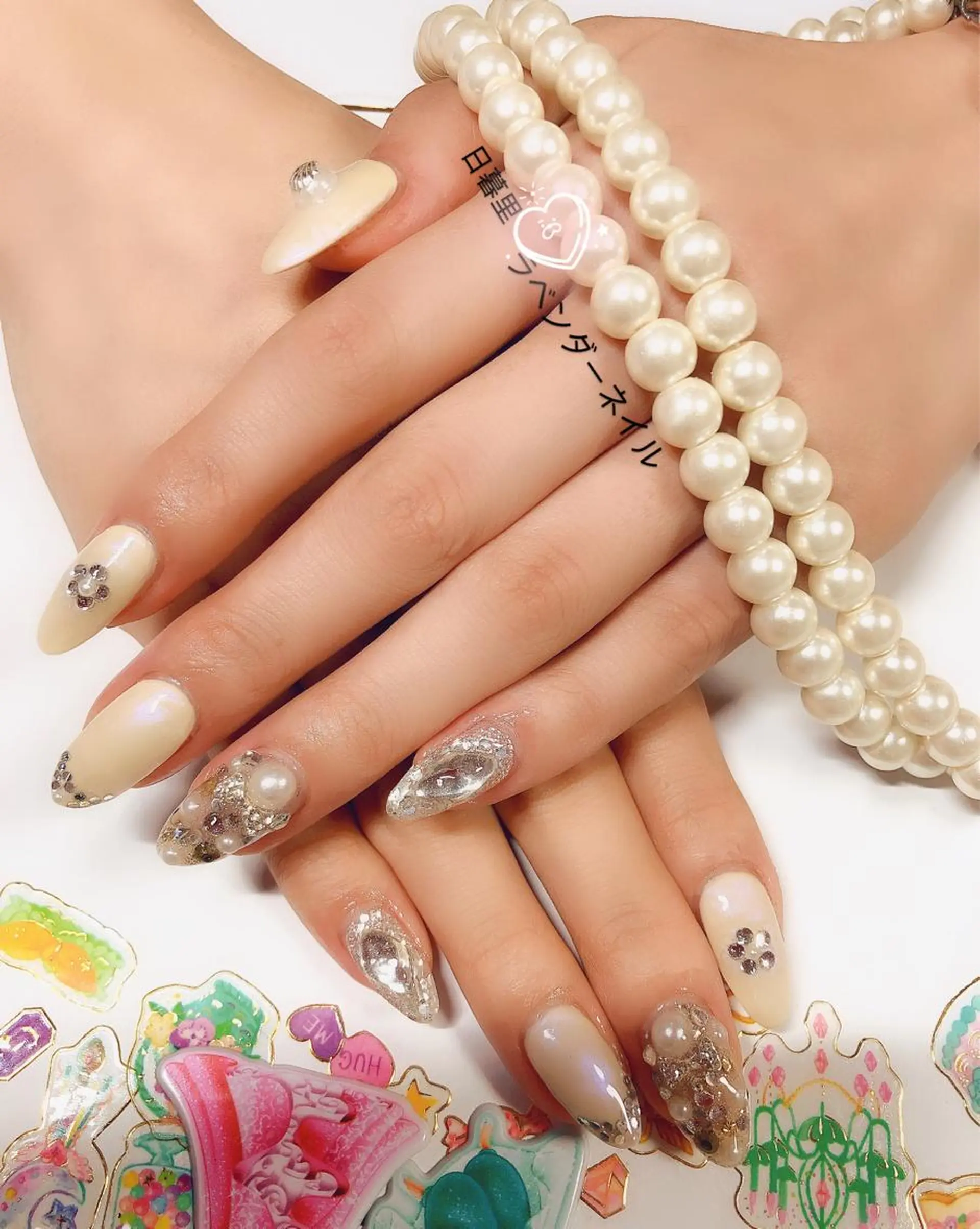 ネイル ラベンダー💖日暮里 ルル💖ネイルのネイルデザイン