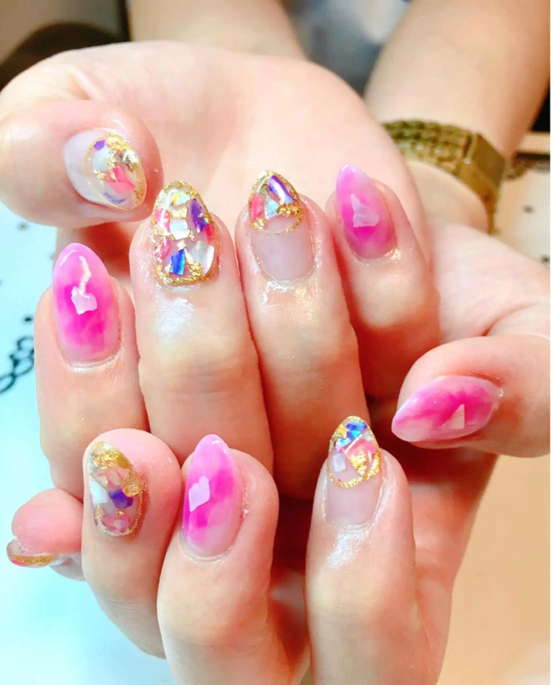 ネイル ハンドネイル nailsalon sugarr所属・nailist cocoのネイルデザイン