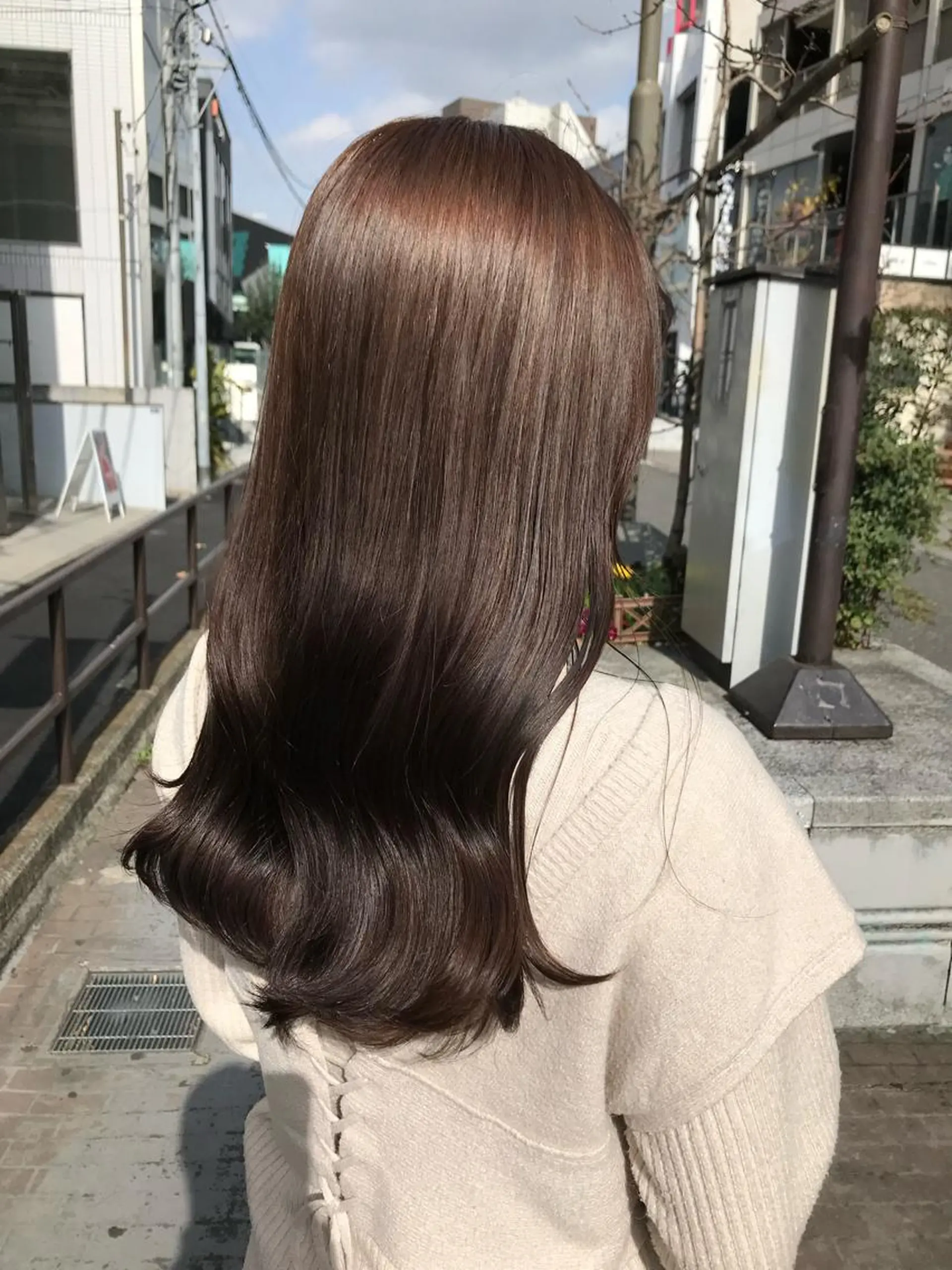ロング カラー 🧸ミルクティー🧸 kousei🧸のヘアスタイル