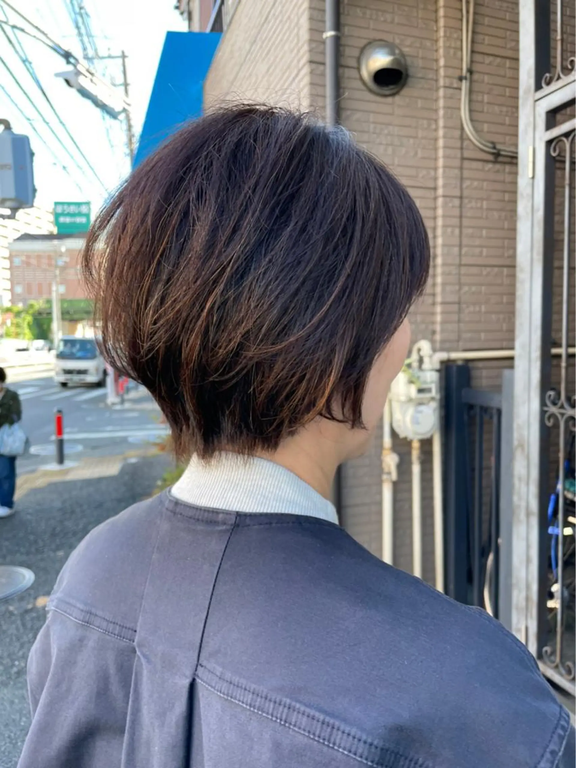 ショート 千葉 涼のヘアスタイル