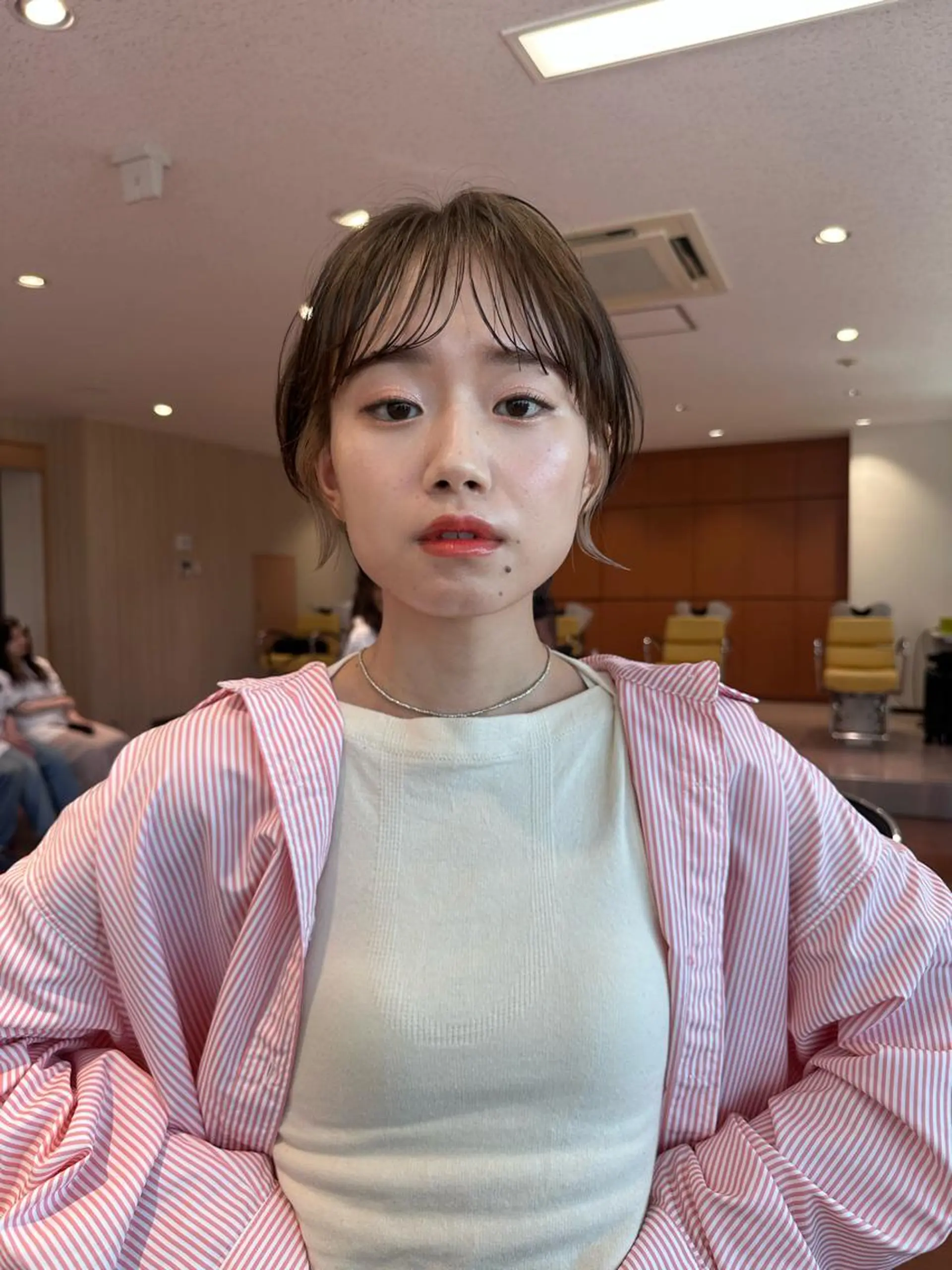 ショート カラー カット ヘアカラー トリートメント ◎モチマル チアキ◎のヘアスタイル