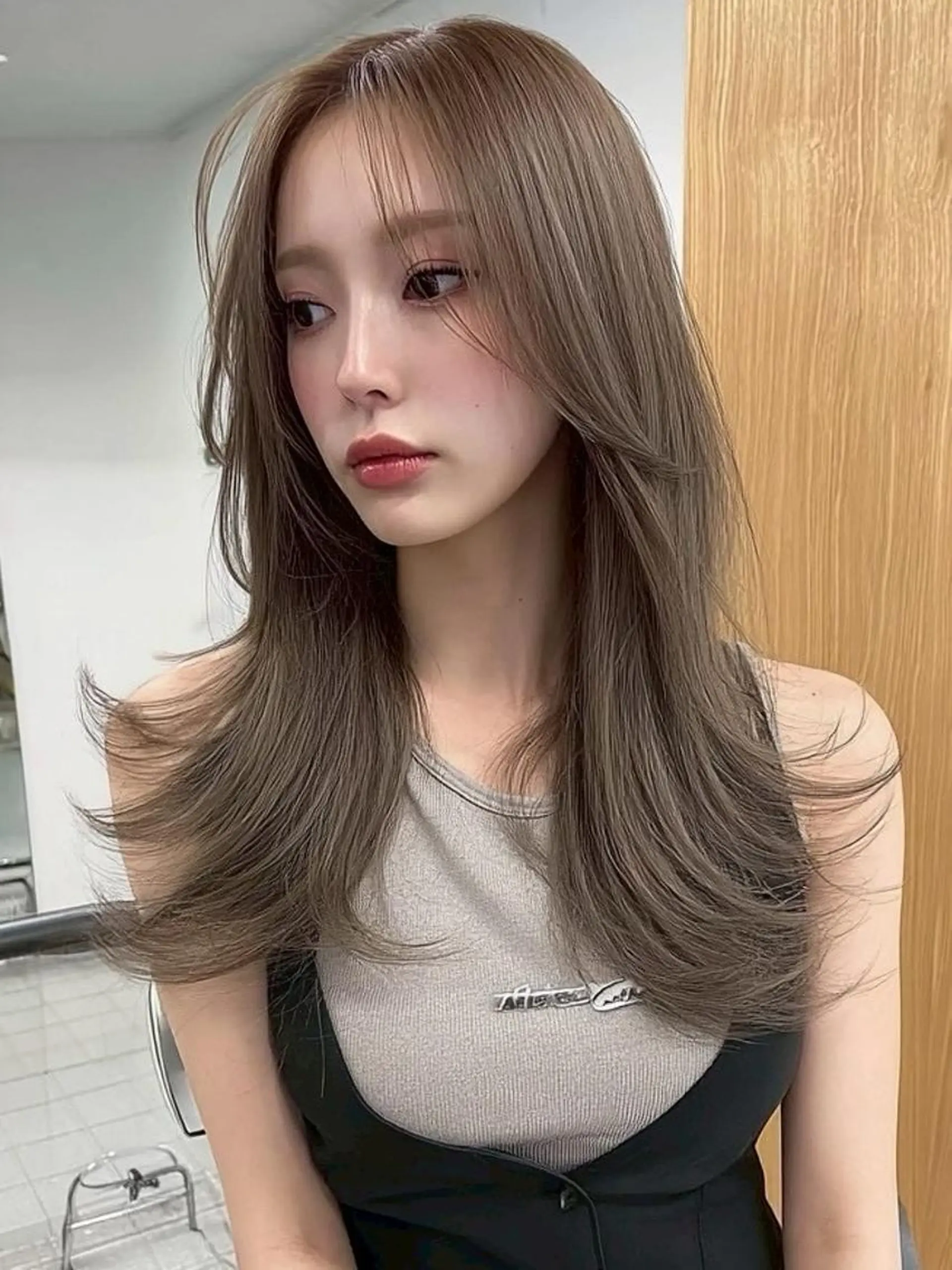 ロング カラー 切りっぱなしボブ ショートボブ ボブ 髪質改善 縮毛矯正 カット ヘアカラー ✨髪質改善 ✨/ミヤビのヘアスタイル