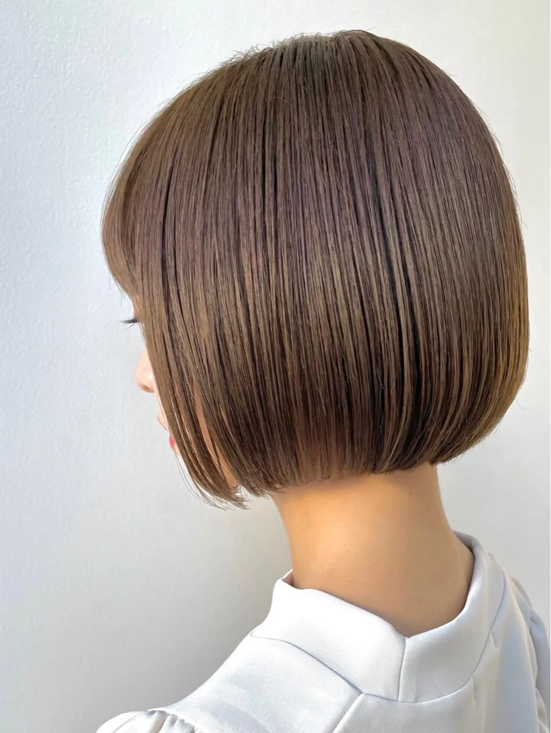 ショート カラー パーマ ヘアアレンジ ボブ カット トリートメント ヘアセット 日本一の小顔カット/ ボブ/顔周り/韓国のヘアスタイル