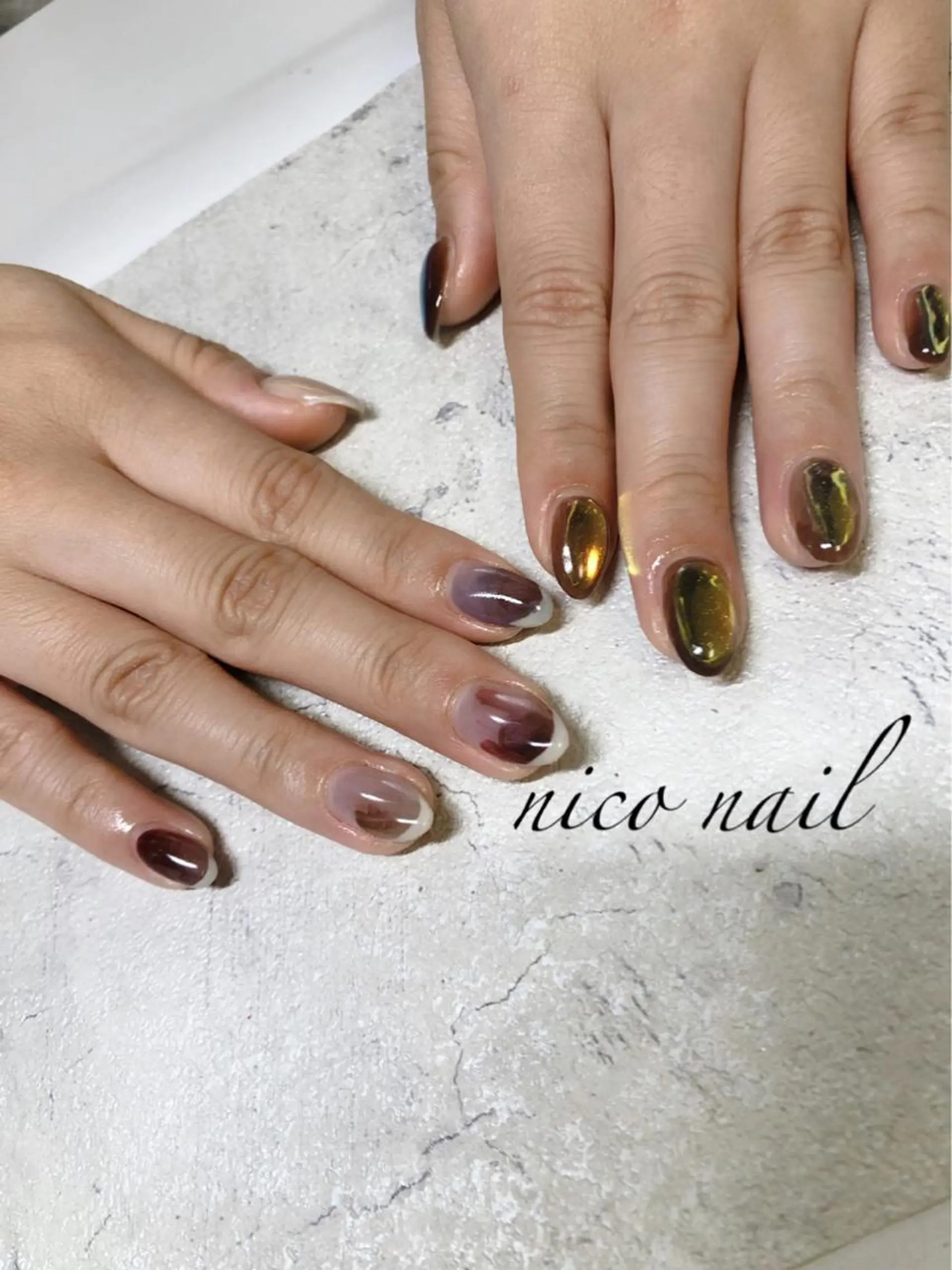 ネイル 香芝市ネイルサロン nico nailのネイルデザイン