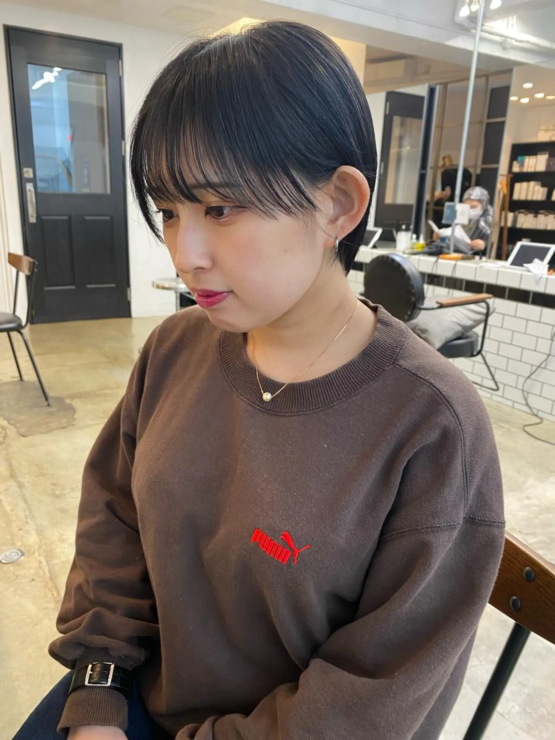 ショート カラー カット ヘアカラー トリートメント IVORY.所属・🟩白髪ぼかし/ボブ /ショートヘア/大司のヘアスタイル