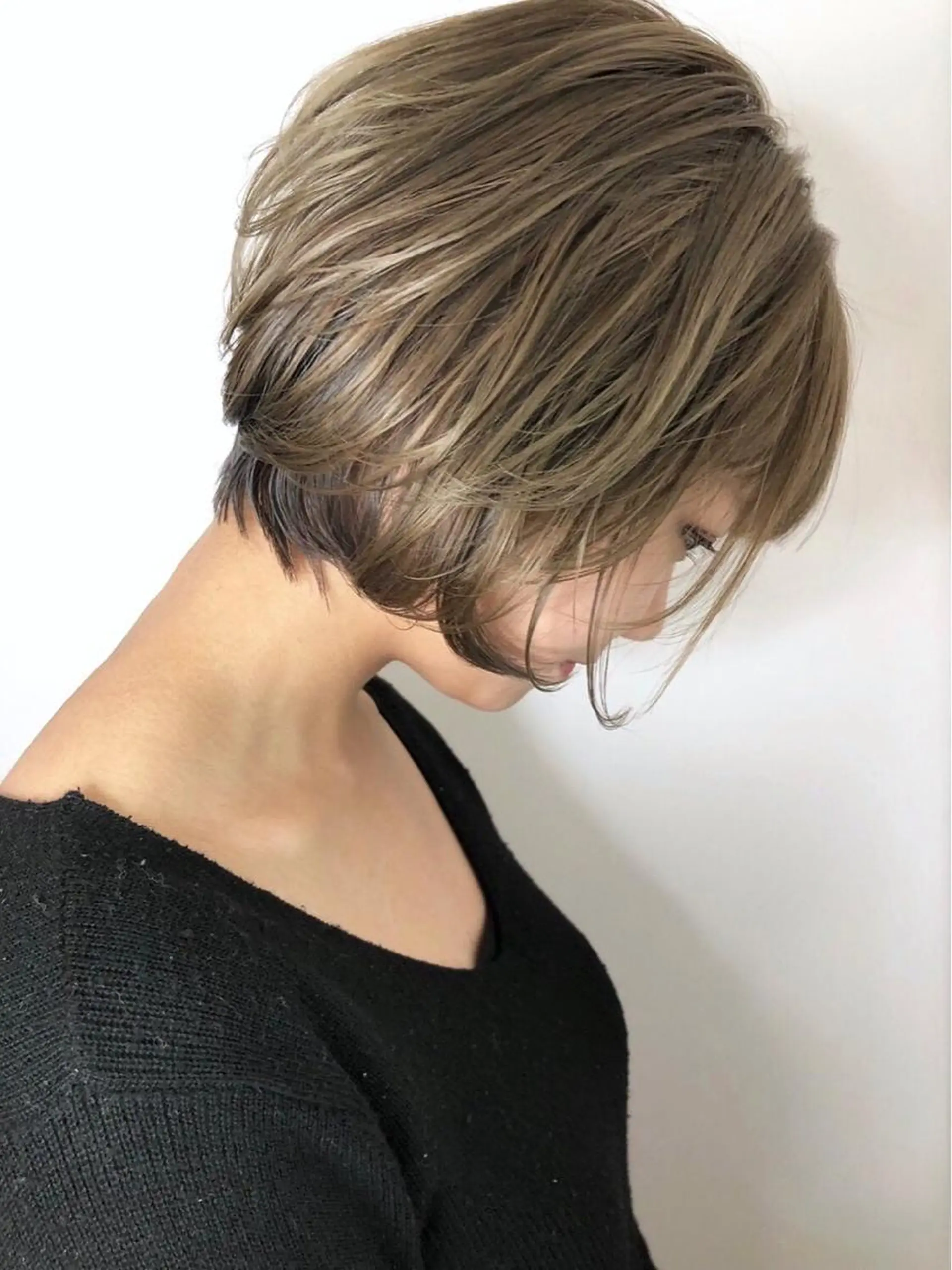 ショート カラー 似合わせカット ショートヘア 髪質改善/天王寺／ 🐬キヨ🐬のヘアスタイル