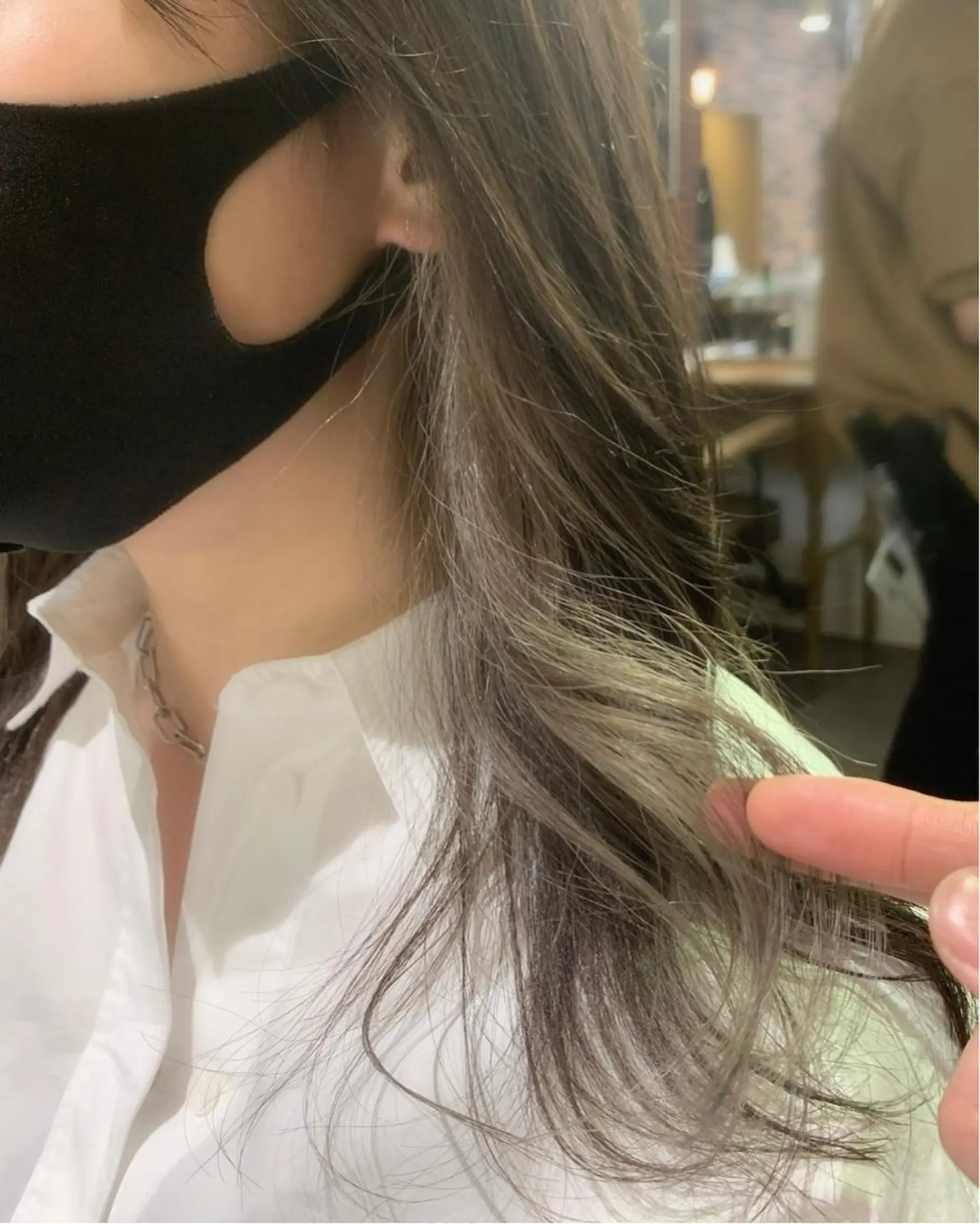カラー エミュスト心斎橋所属・🎨カラー&髪質改善 松葉優希のヘアスタイル