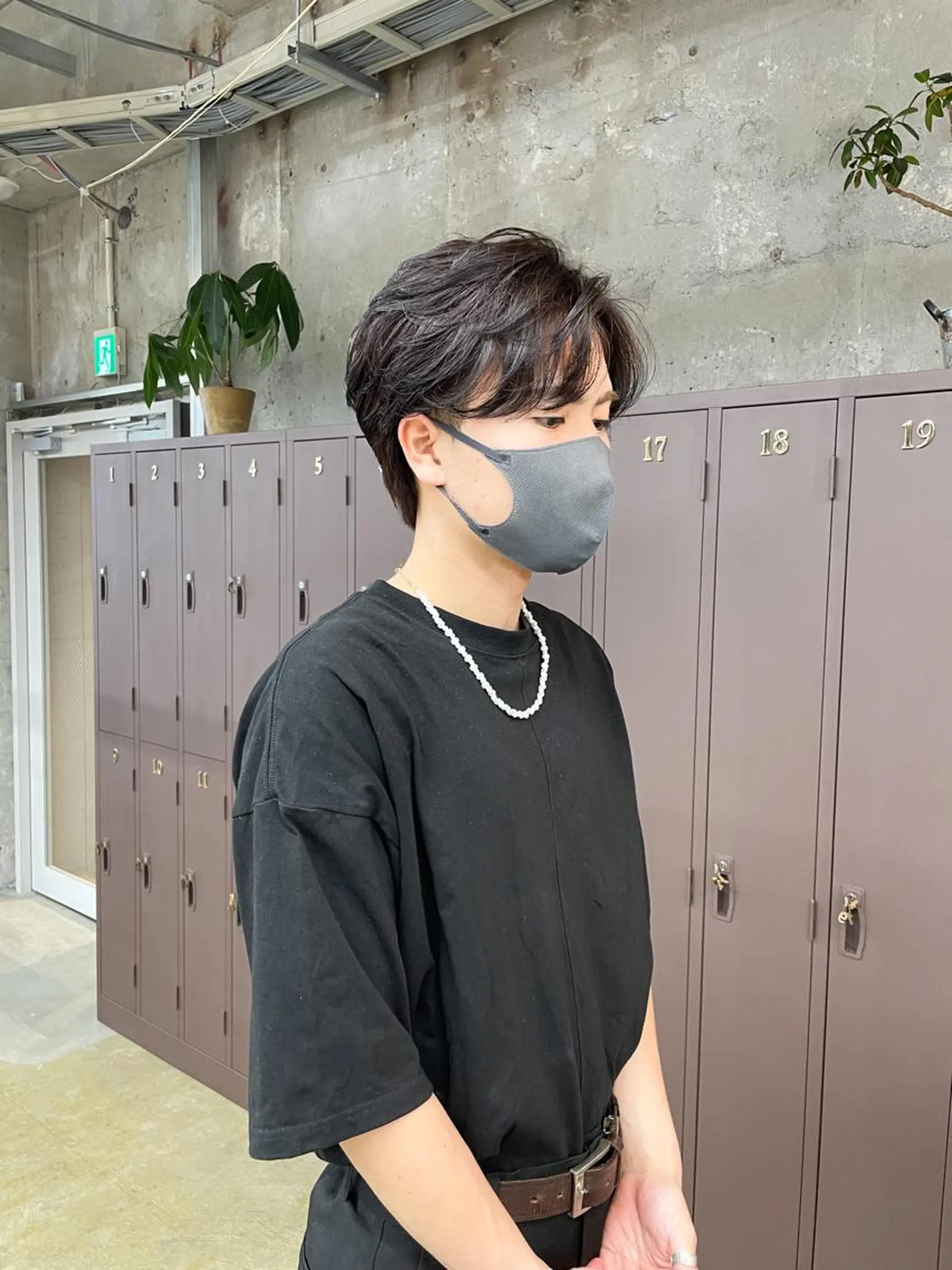 カラー メンズ カット パーマ フェザーパーマ/ 山口大輝のヘアスタイル