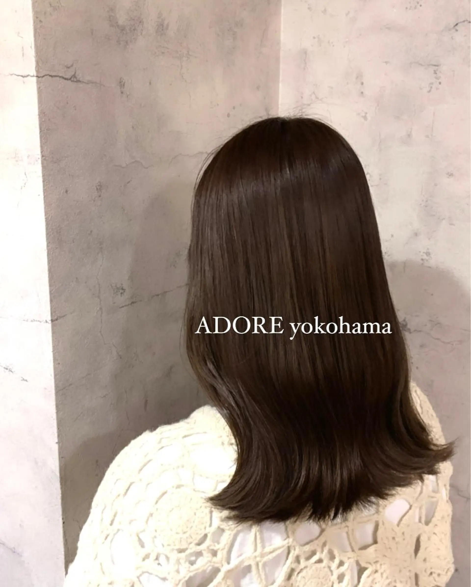 ミディアム カット 🎀髪質改善・艶髪カ ラー🎀YUMEKAのヘアスタイル