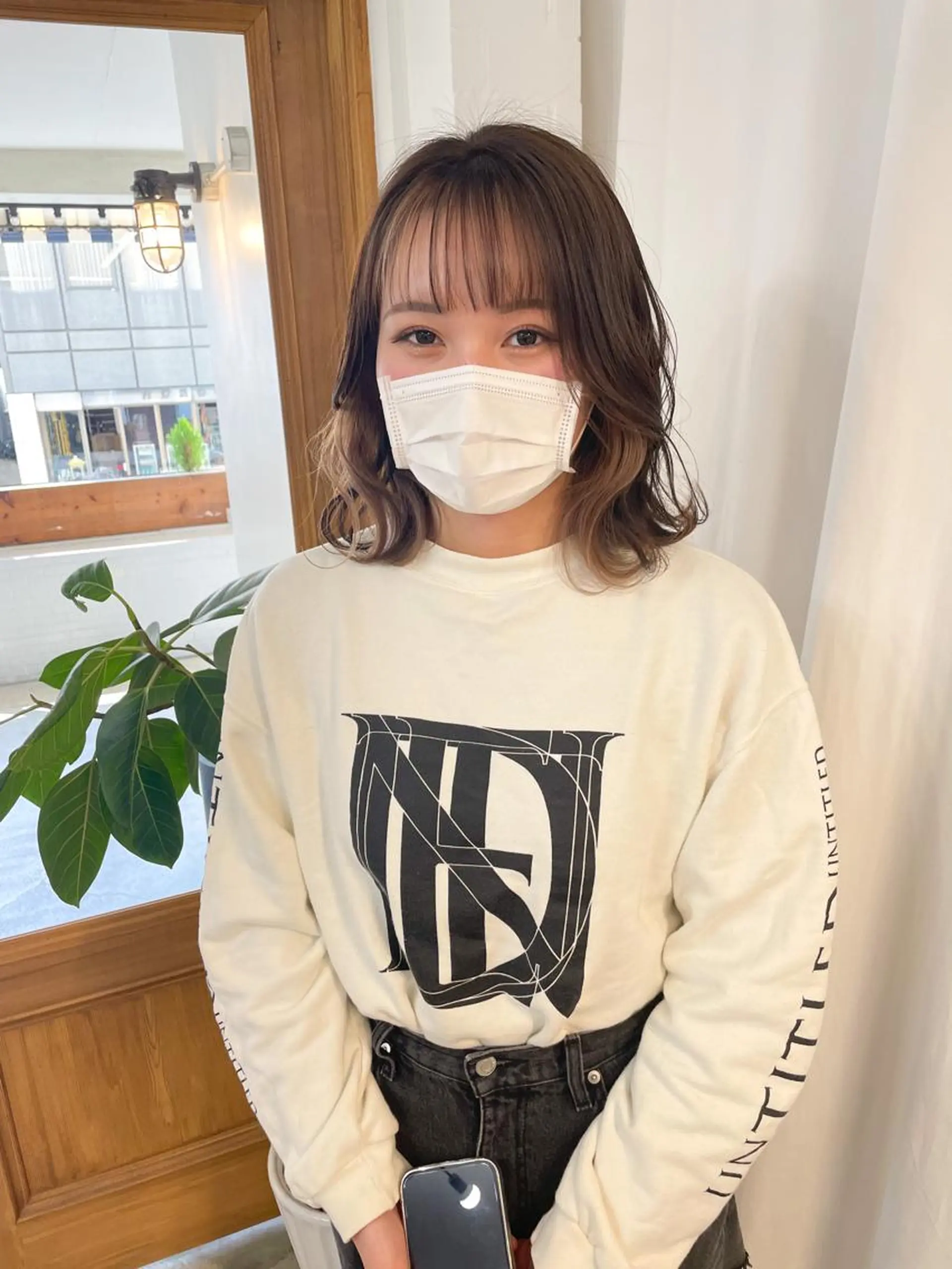 ミディアム COMILE 🌼 SUZUKAのヘアスタイル