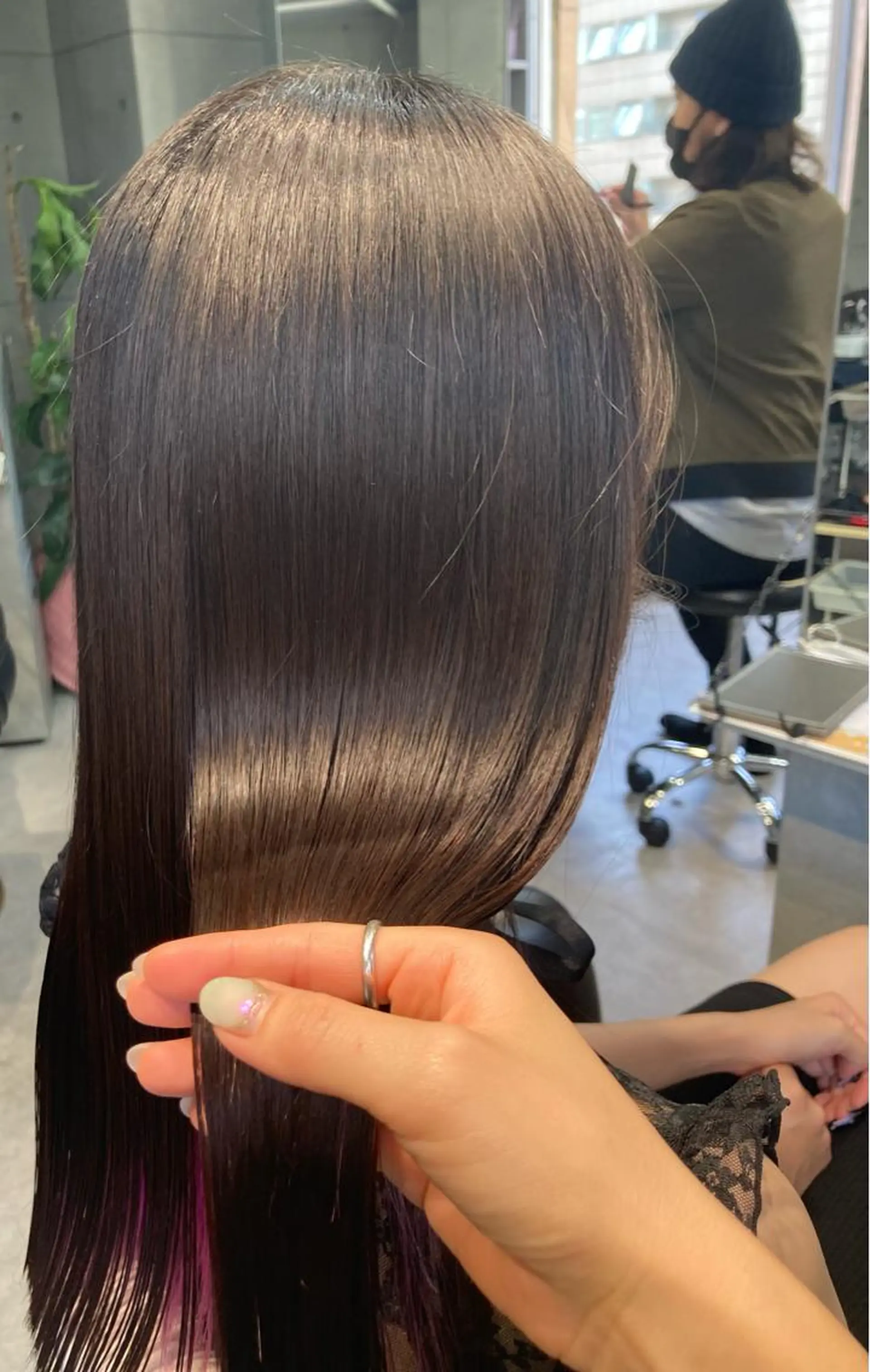 ロング トリートメント 髪質改善☺︎縮毛矯正 ふじい まりんのヘアスタイル