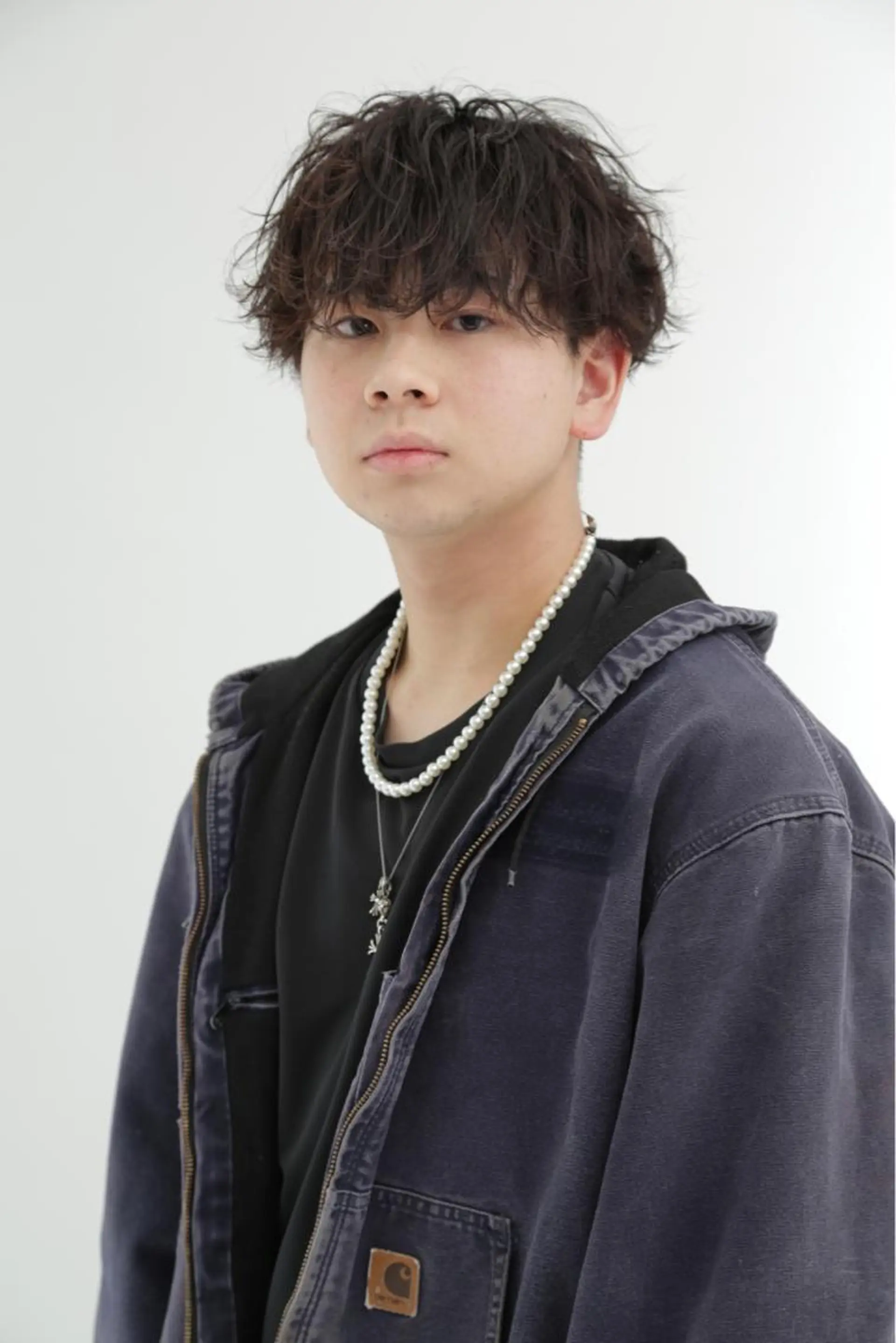 ヘアアレンジ メンズ 樽川翔/フェザーパー マ/シャドウパーマのヘアスタイル