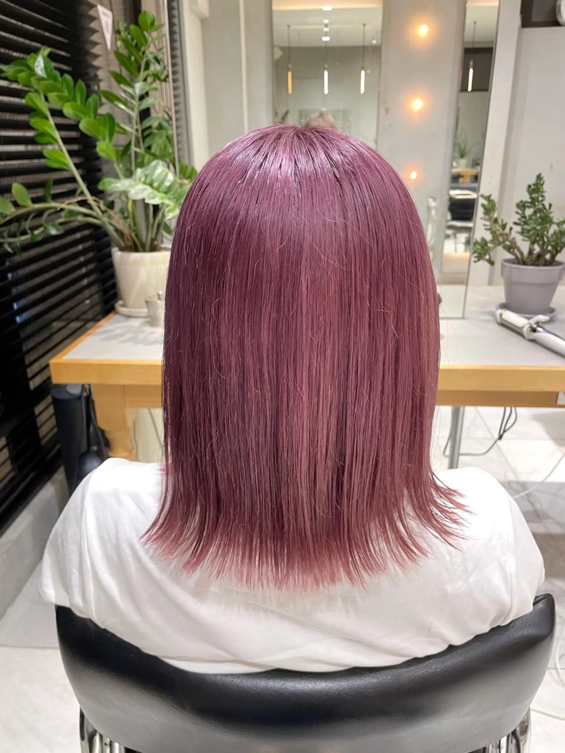 ミディアム カラー ヘアアレンジ 艶髪/レイヤーカット 🐣misakiのヘアスタイル