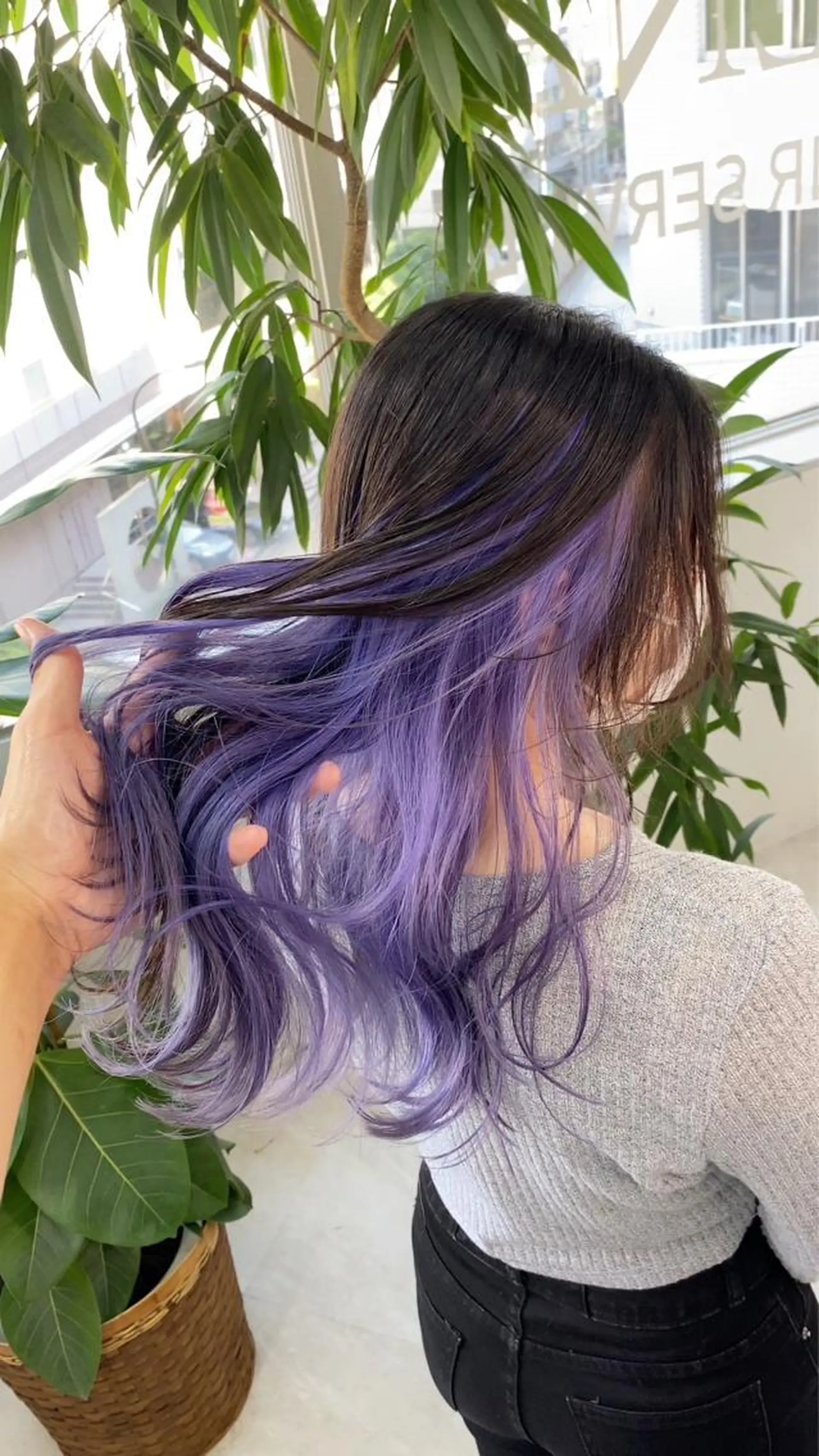 ロング カラー ヘアカラー トリートメント verde所属・ノザキ　カイシ /武蔵小山のヘアスタイル