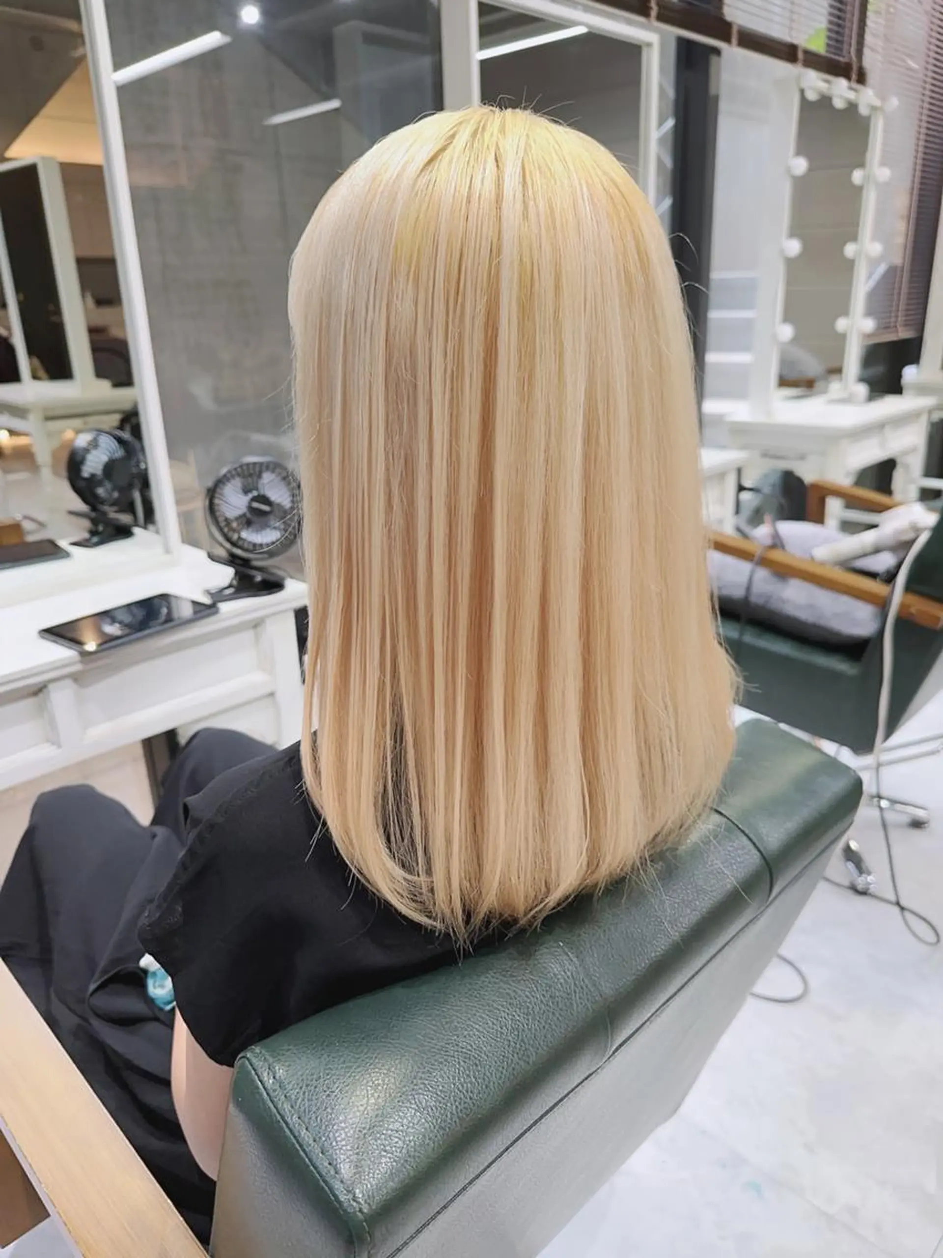 カラー ブロンド モテ髪透明感❤️ デイズヘアカラーのヘアスタイル