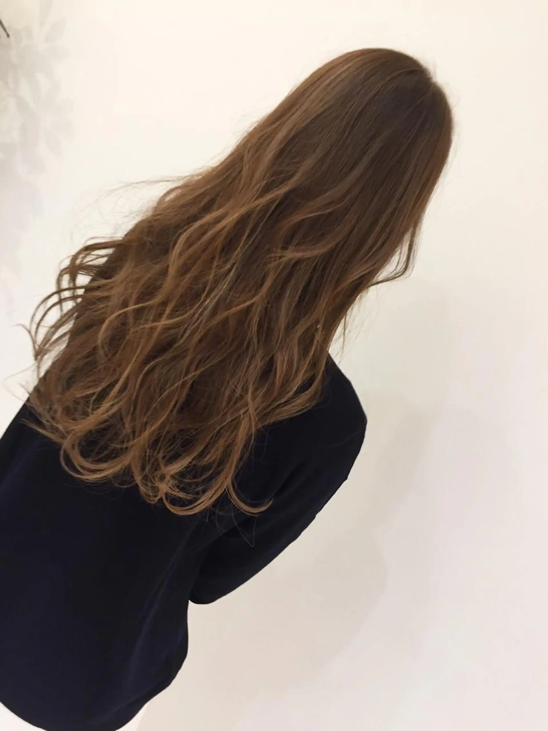 ミディアム セミロング ロング カラー シールエクステ⭐️ オオミタクヤのヘアスタイル