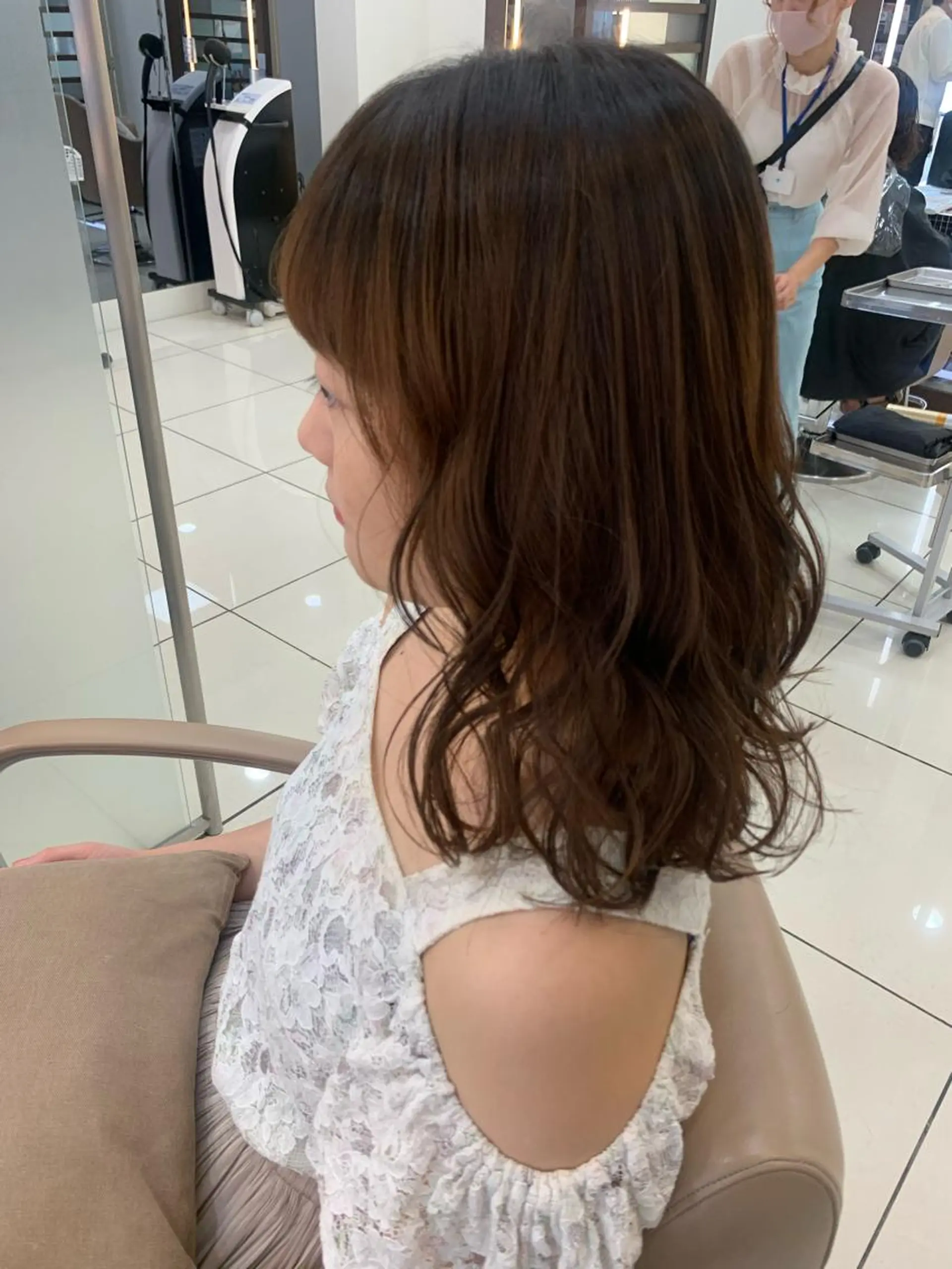 セミロング ママ美容師まつげ 🤍まき🤍のマツエク・マツパデザイン