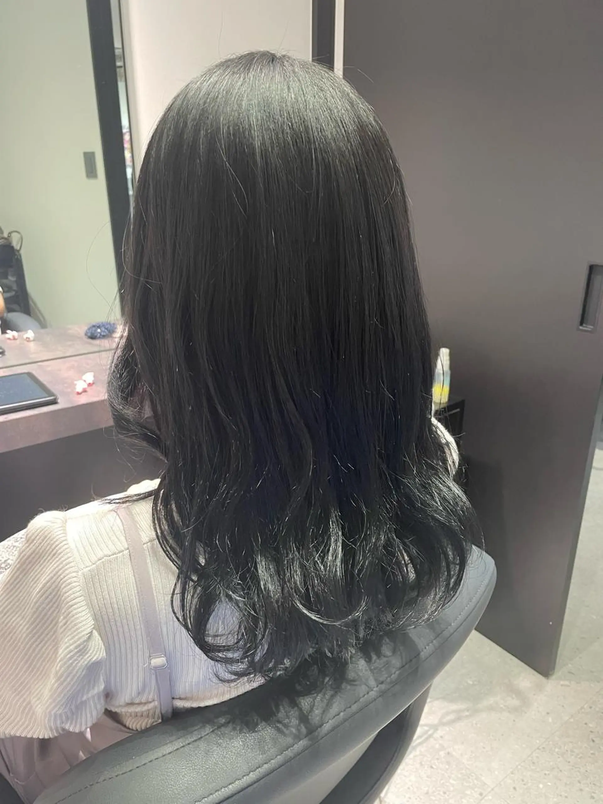 セミロング カラー ダークグレー One By The Ect所属・ショート/脱白髪染め ☆宇﨑悠実のヘアスタイル