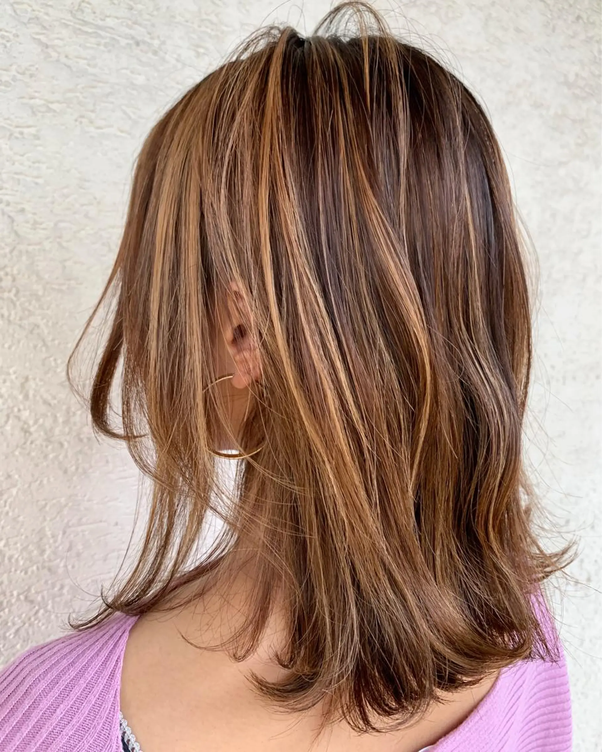 ミディアム カラー flocci🌙 フロクシのヘアスタイル