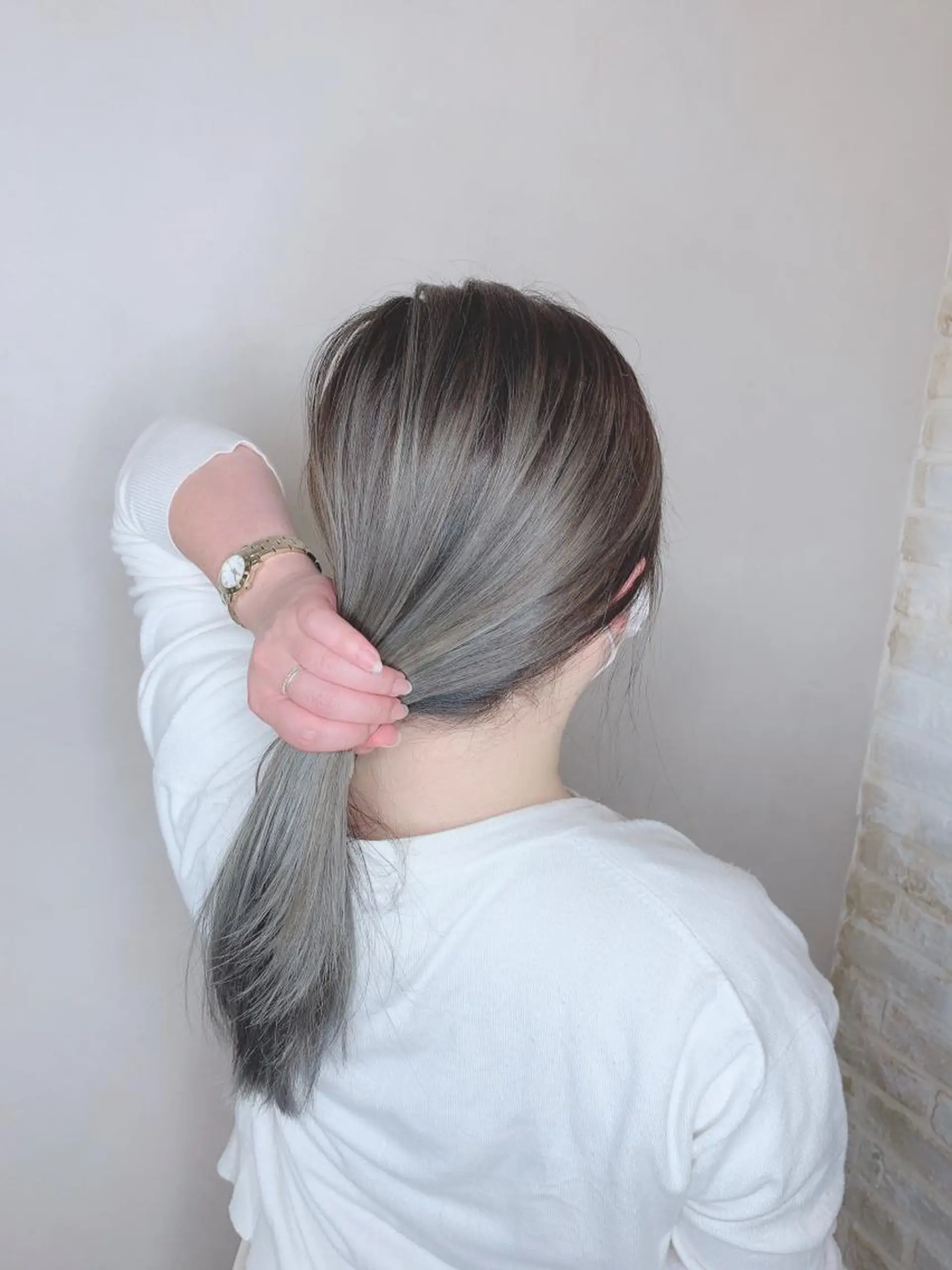 セミロング カラー バレイヤージュ レイヤーカット カット 🌿本厚木代表 HIROKI🌿のヘアスタイル