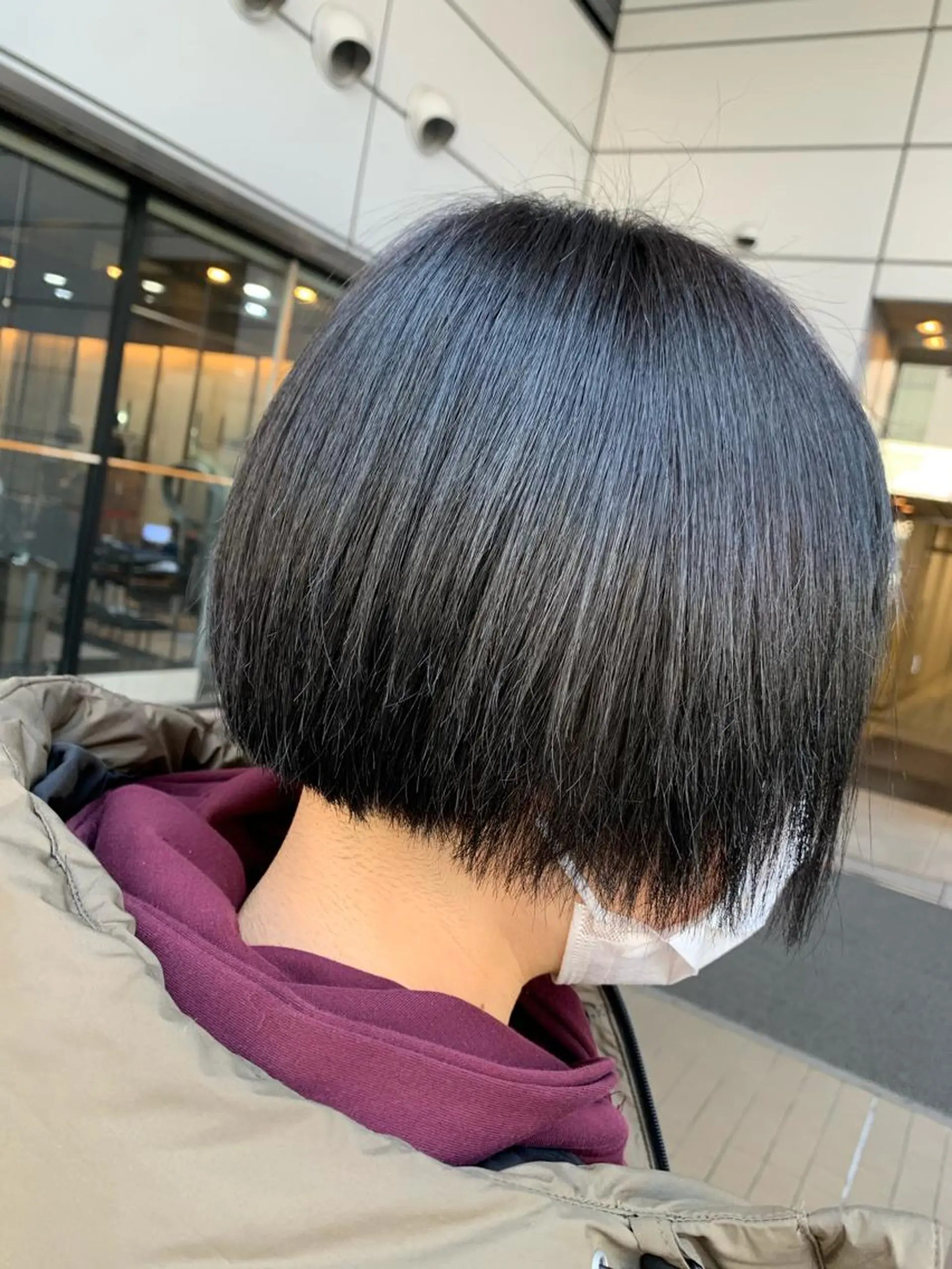 ショート ボブ Zina天王寺 CHIAKIのヘアスタイル