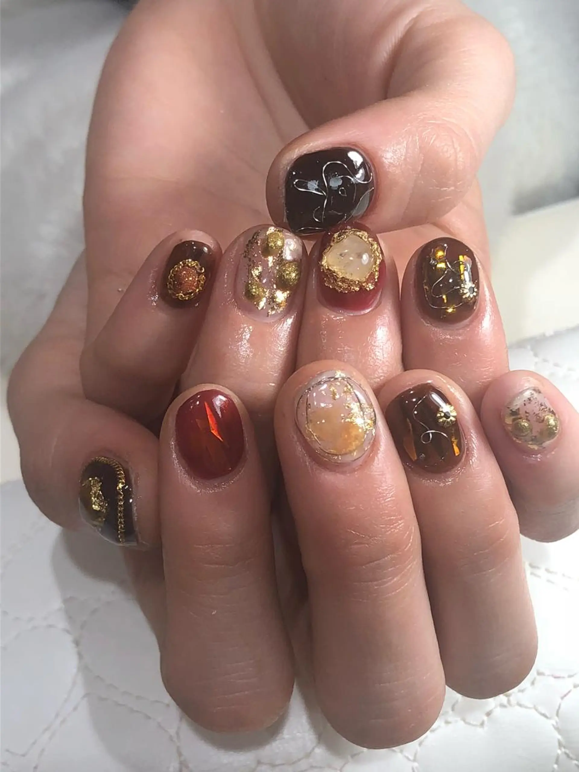 ネイル ハンドネイル Nest 三田のマツエク・マツパデザイン