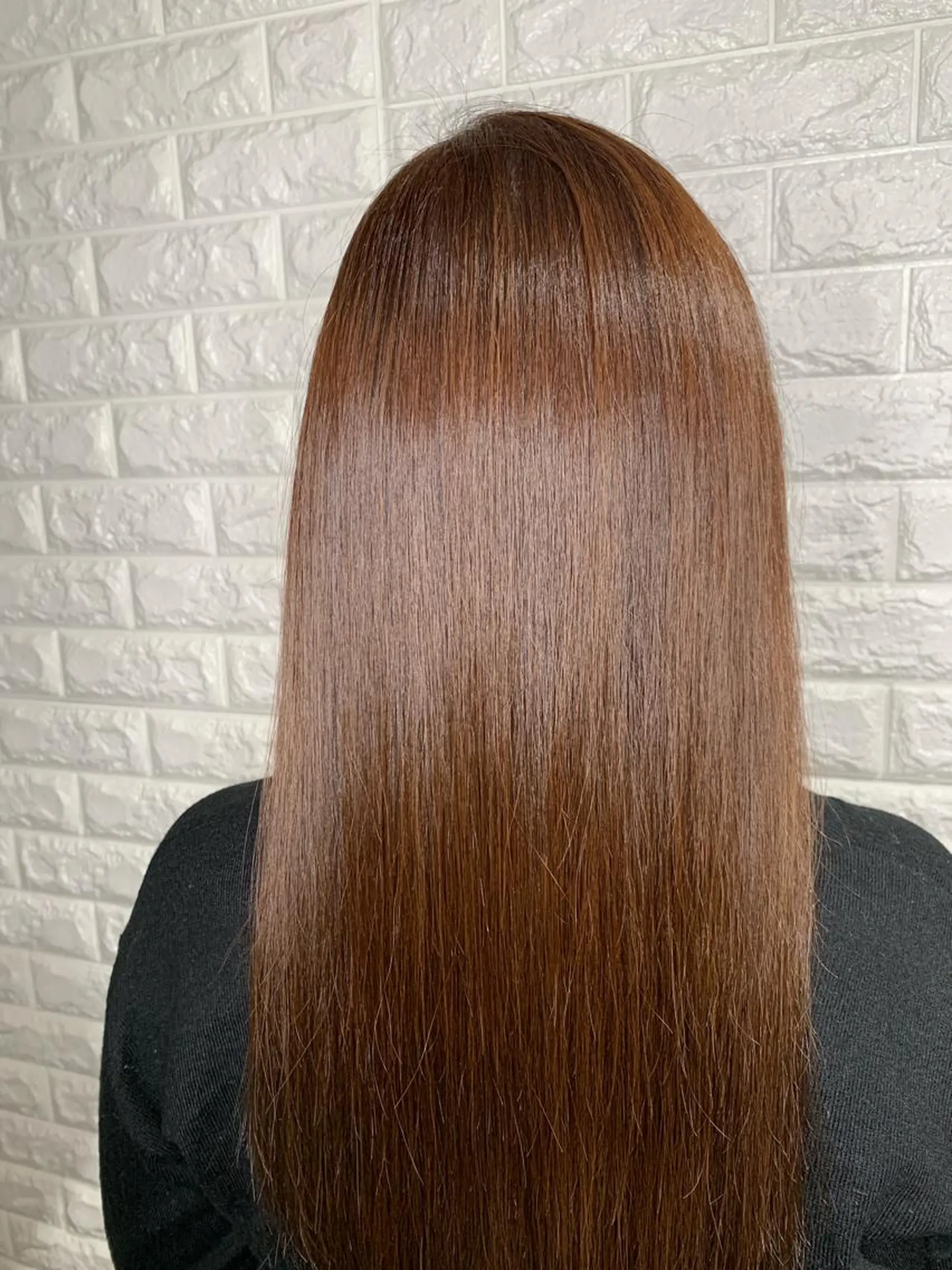 セミロング 髪質改善 縮毛矯正 トリートメント トリートメント ヘッドスパ Lee東三国 店長 谷辻誠志のヘアスタイル