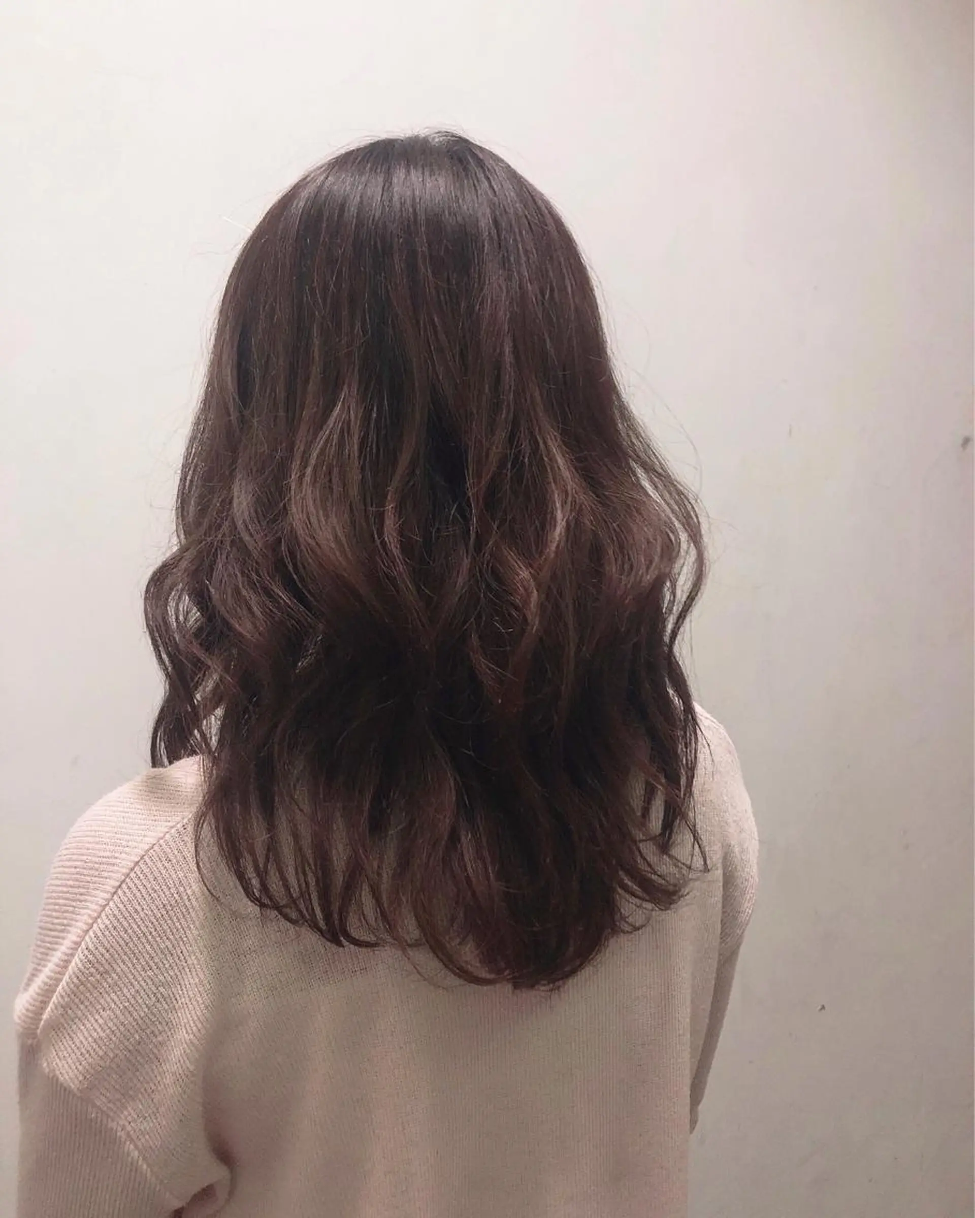 セミロング カラー ヘアアレンジ 永井 亜実のヘアスタイル