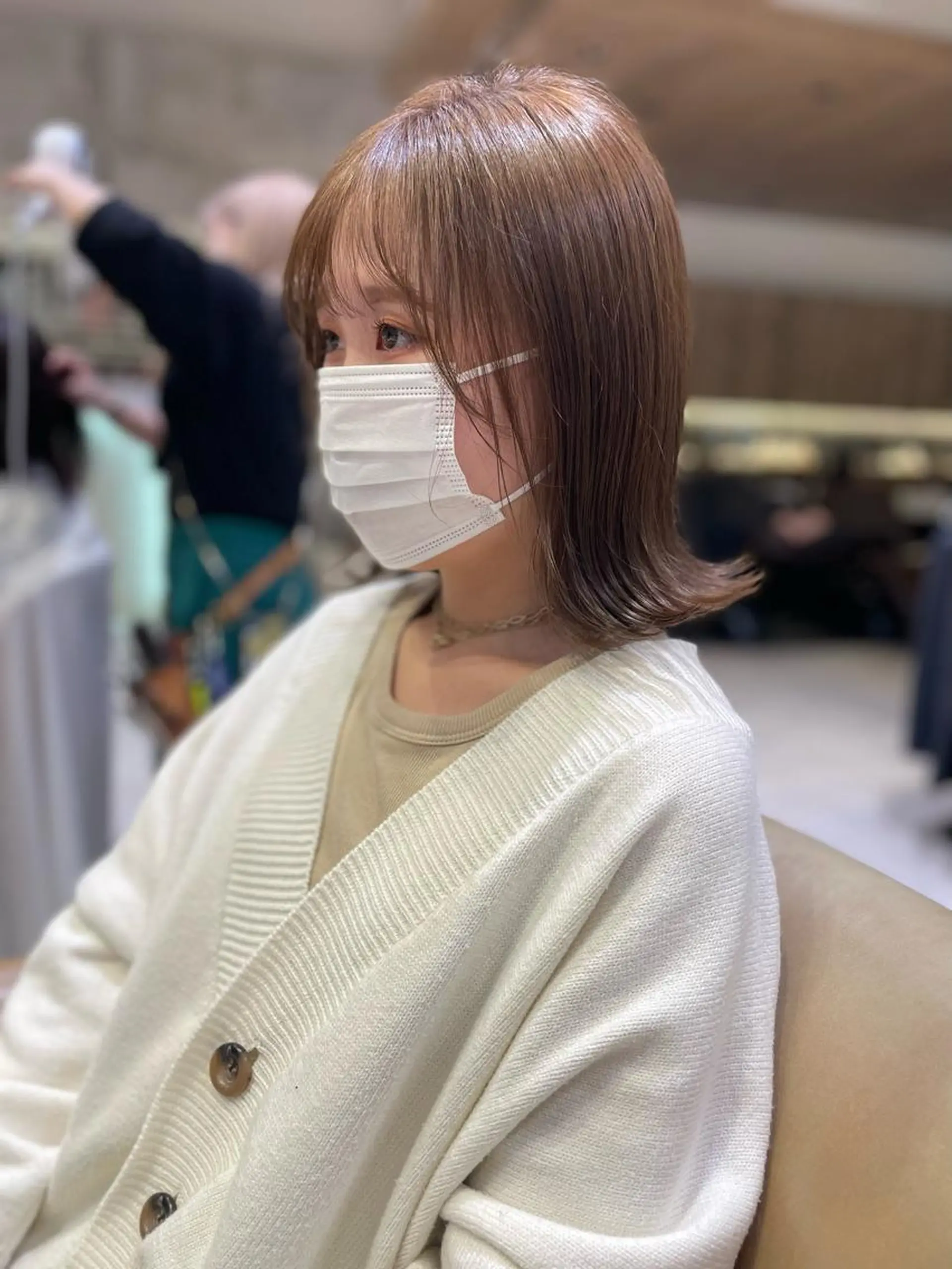 ミディアム 韓国🇰🇷透明感 ERIのヘアスタイル