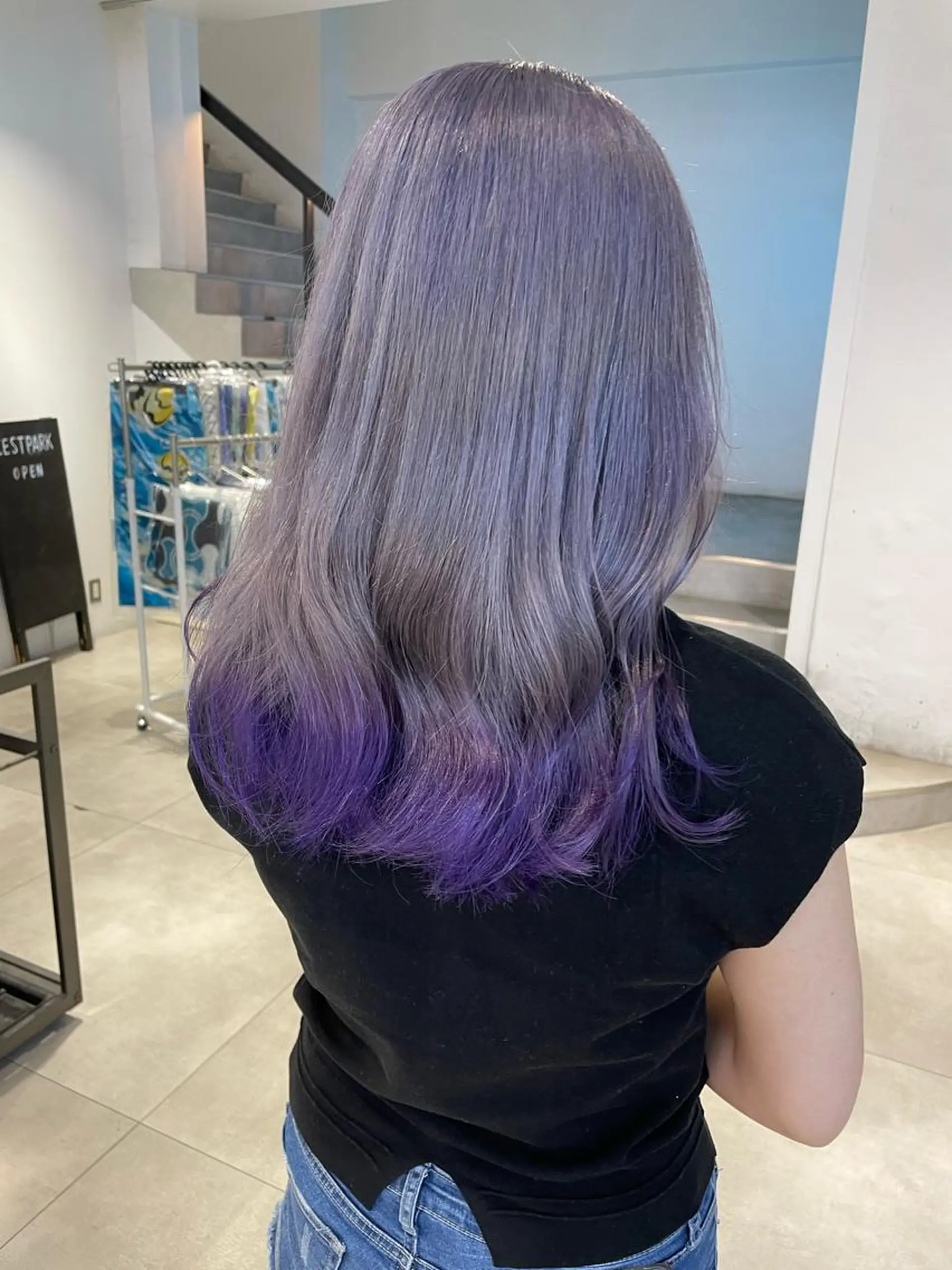 セミロング 🎀ボブ+ハイトーン シュカ👶🏻のヘアスタイル