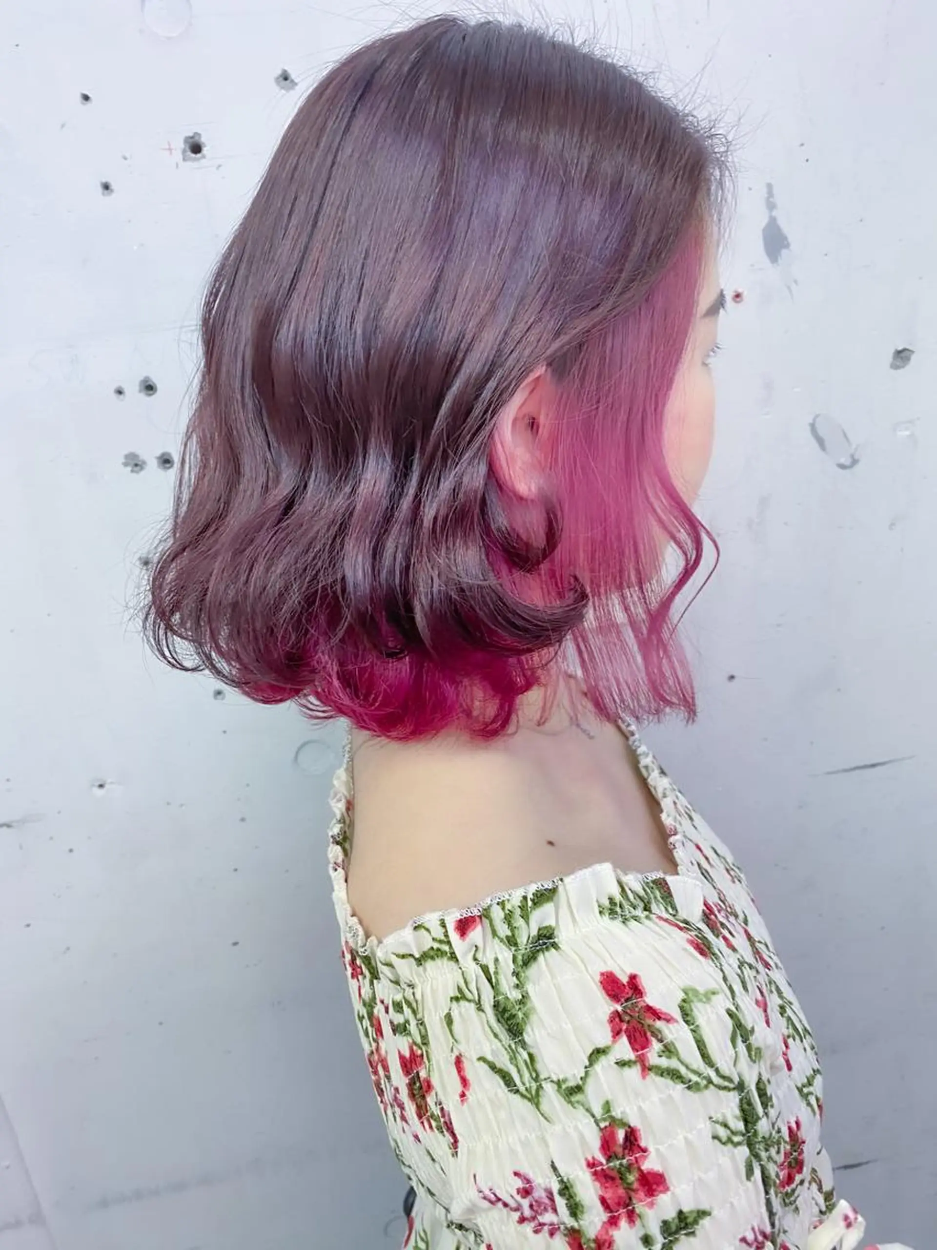 ショート カラー 💗💗韓国レイヤー yu-ki💗💗のヘアスタイル