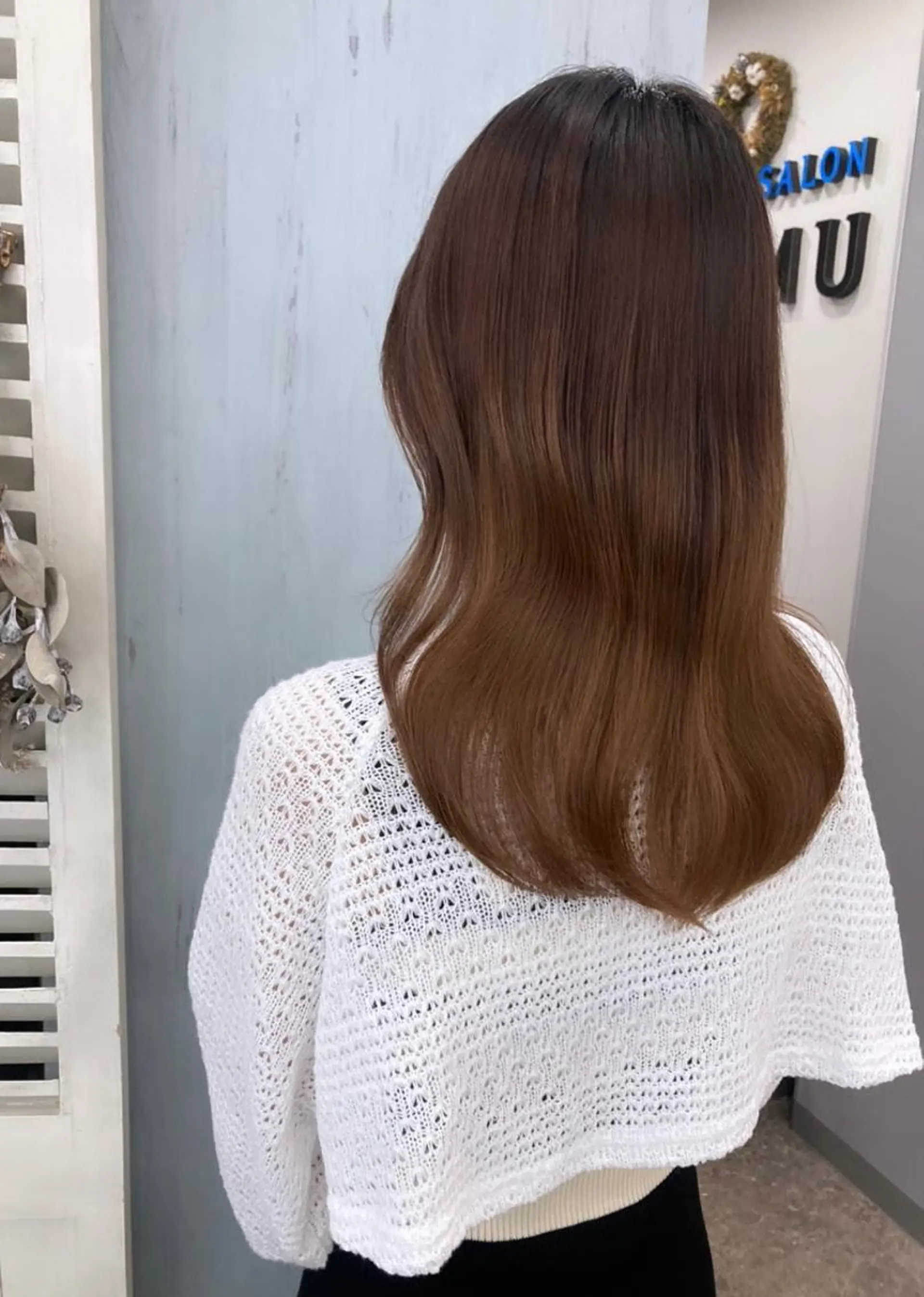 セミロング ヘアアレンジ くびれヘア デート ヨシンモリ 韓国風ヘア 韓国メイクサロン YUKINA東京のその他イメージ