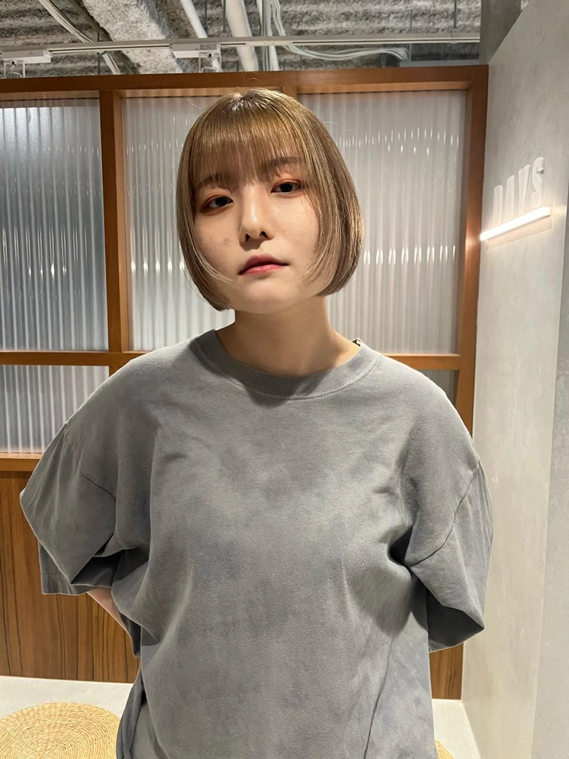 ショート カラー ヘアカラー トリートメント 【代表】 辻龍樹のヘアスタイル