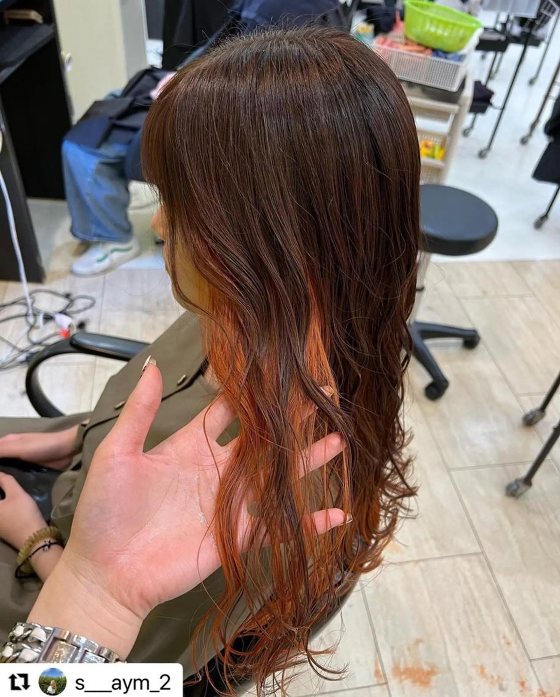 ミディアム カラー メンズ メンズブリーチ ブリーチ ダブルカラー トリートメント 🩷Eny terrace🩷のヘアスタイル