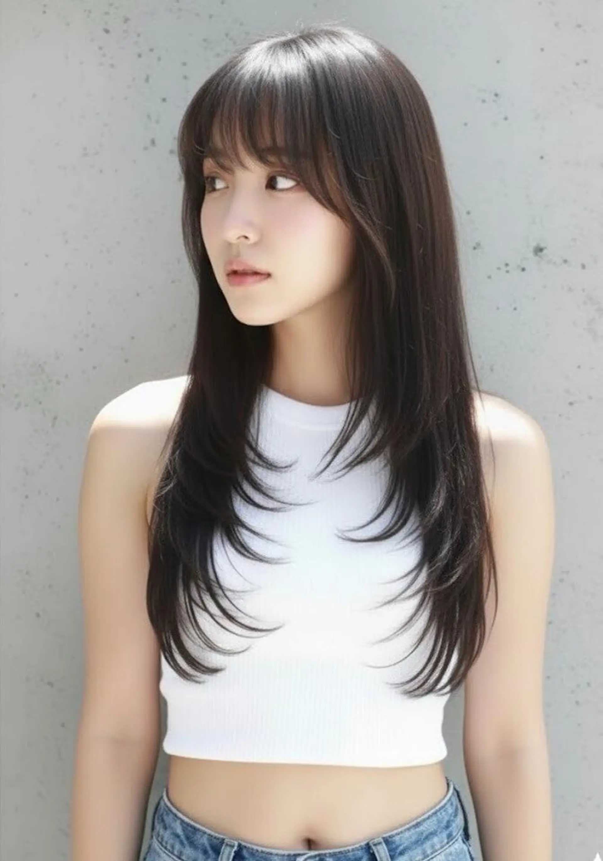 ロング ヘアサロンM 新宿のヘアスタイル