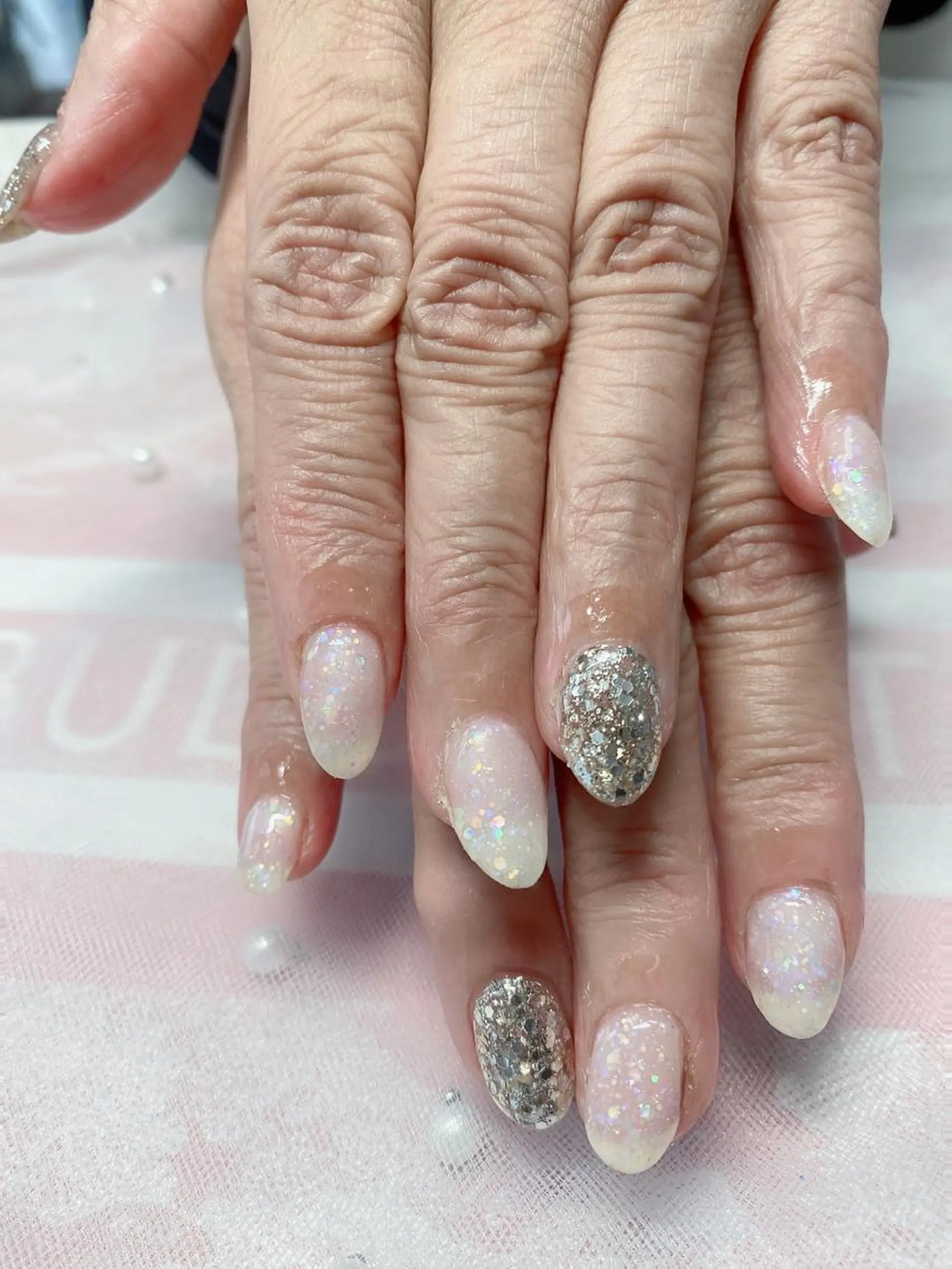 ネイル ラメ(グリッター) ワンカラーネイル Jasmine nailsalon所属・ジャスミン ネイルサロンのネイルデザイン