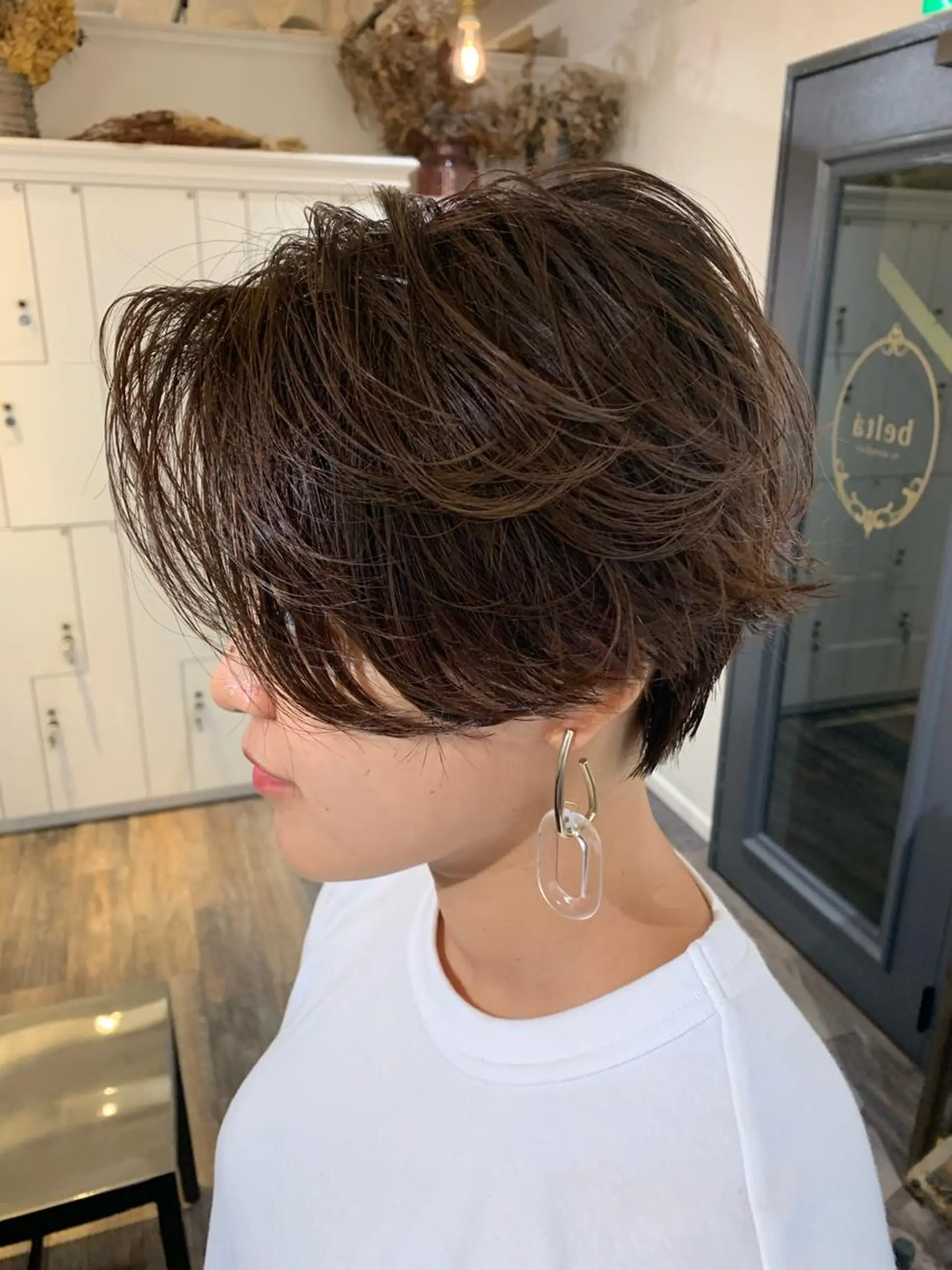 ショート 安村 美奈のヘアスタイル