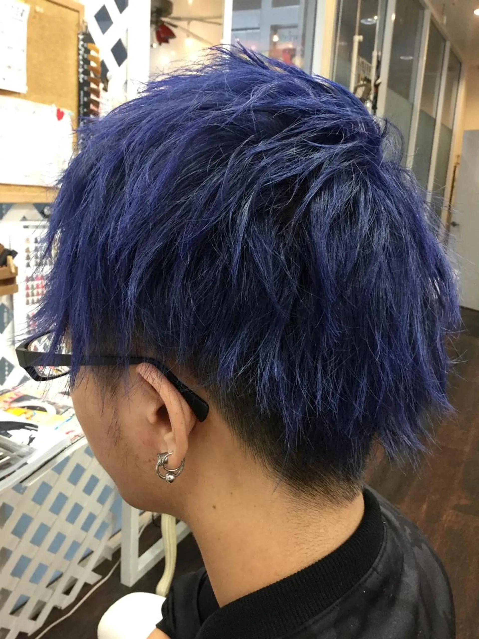 ショート ヘアカラー 加藤 直樹のヘアスタイル