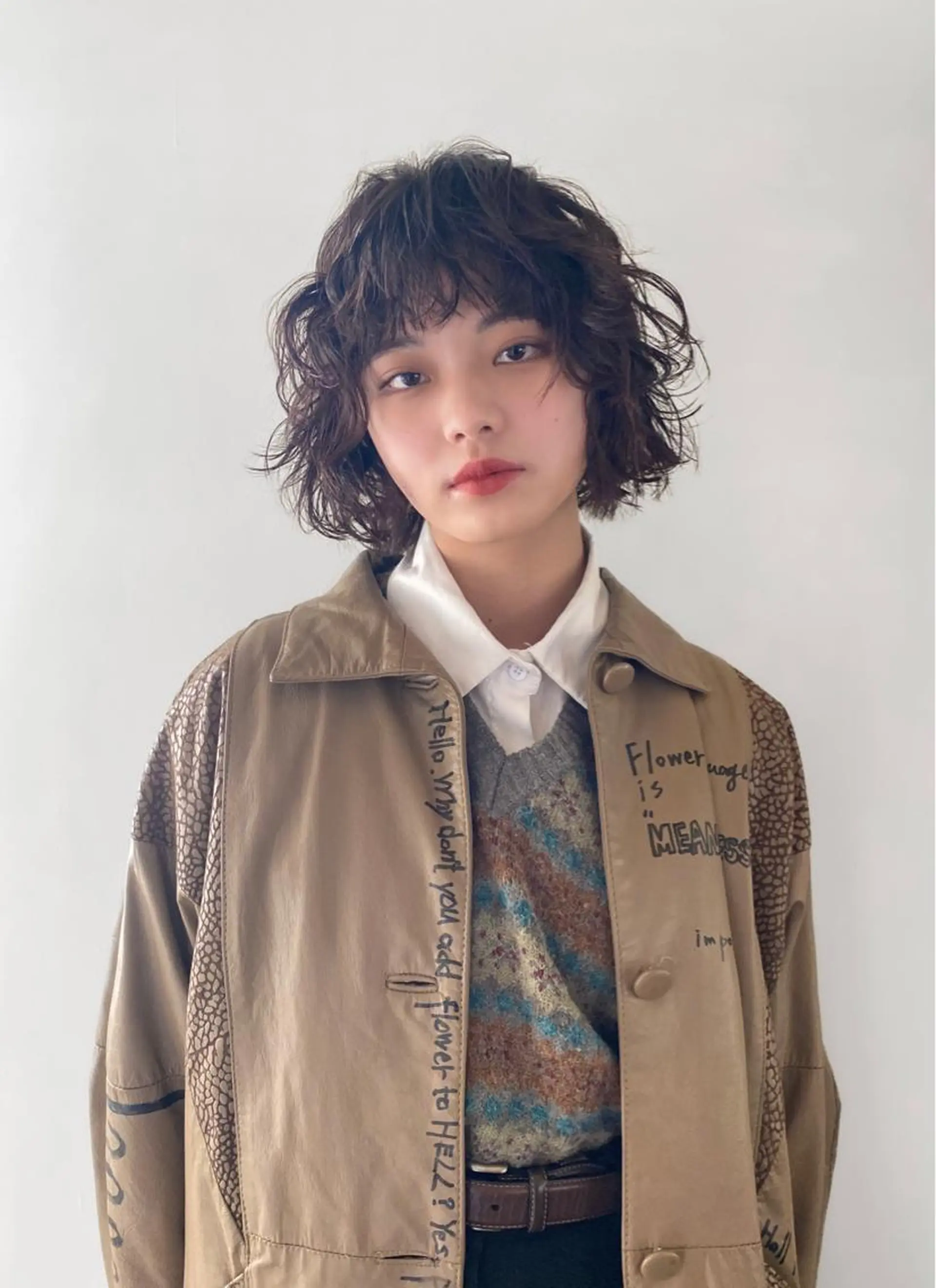 ショート パーマ カット パーマ レイヤー/パーマ /ウルフ/nabeのヘアスタイル