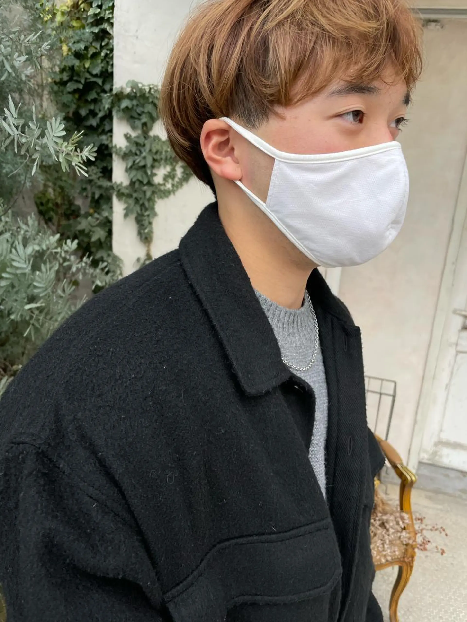 メンズ 泊 紗羅のヘアスタイル