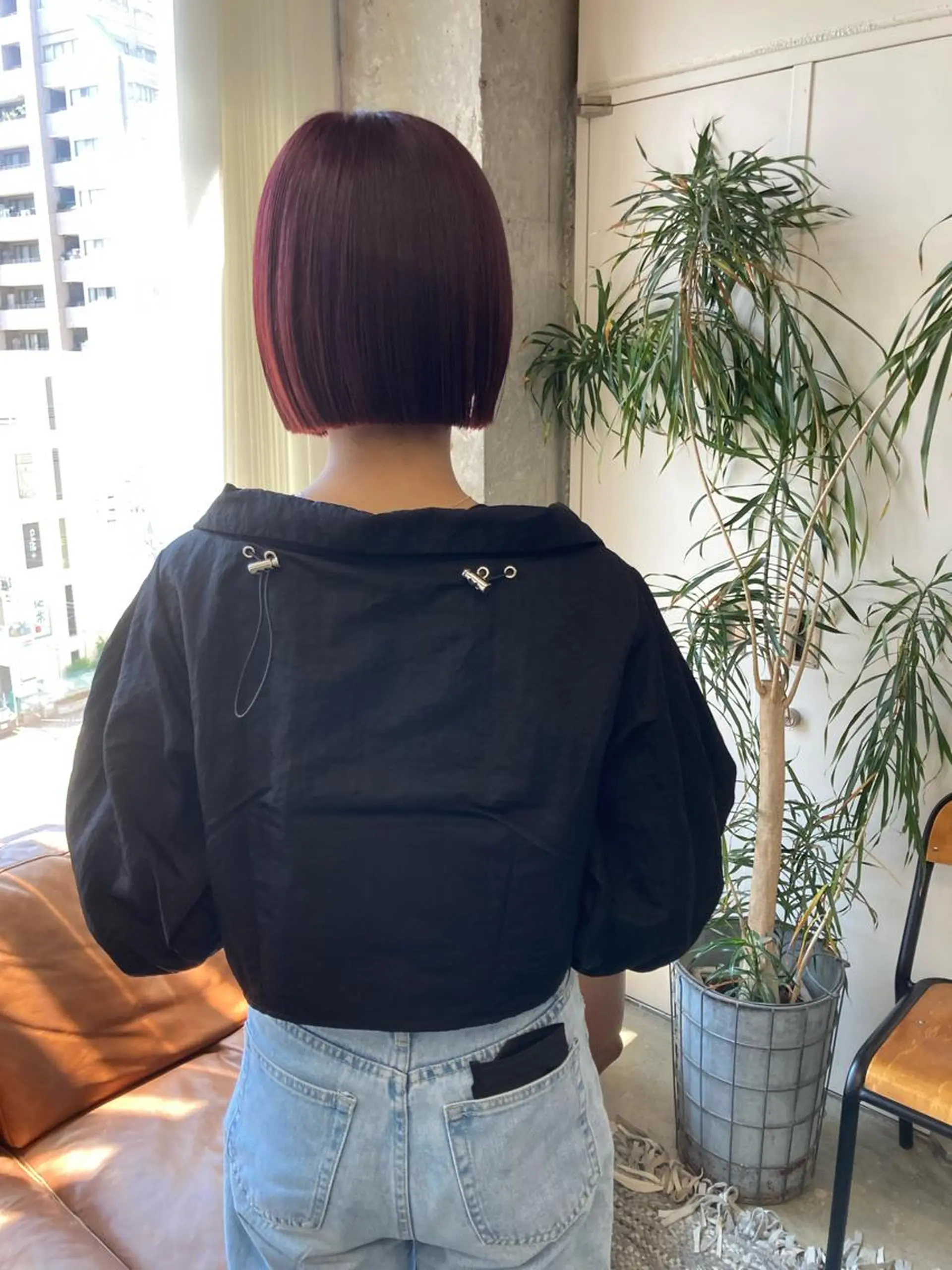 ミディアム ボブ カット トリートメント 小木曽智美 /ボブ/ショートのヘアスタイル