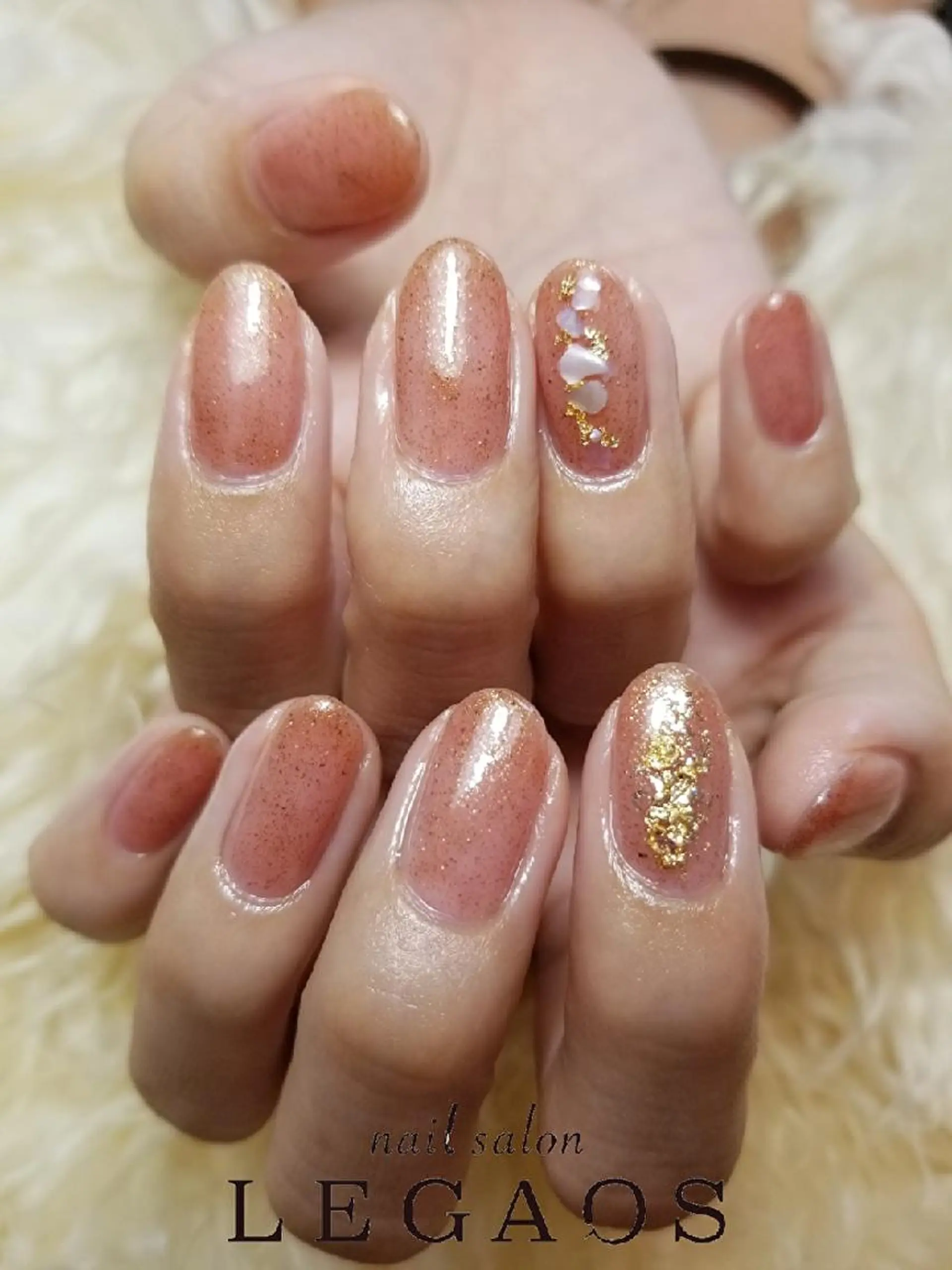 ネイル アートネイル ジェルネイル ｾﾝﾀｰ南 LEGAOSともこのネイルデザイン