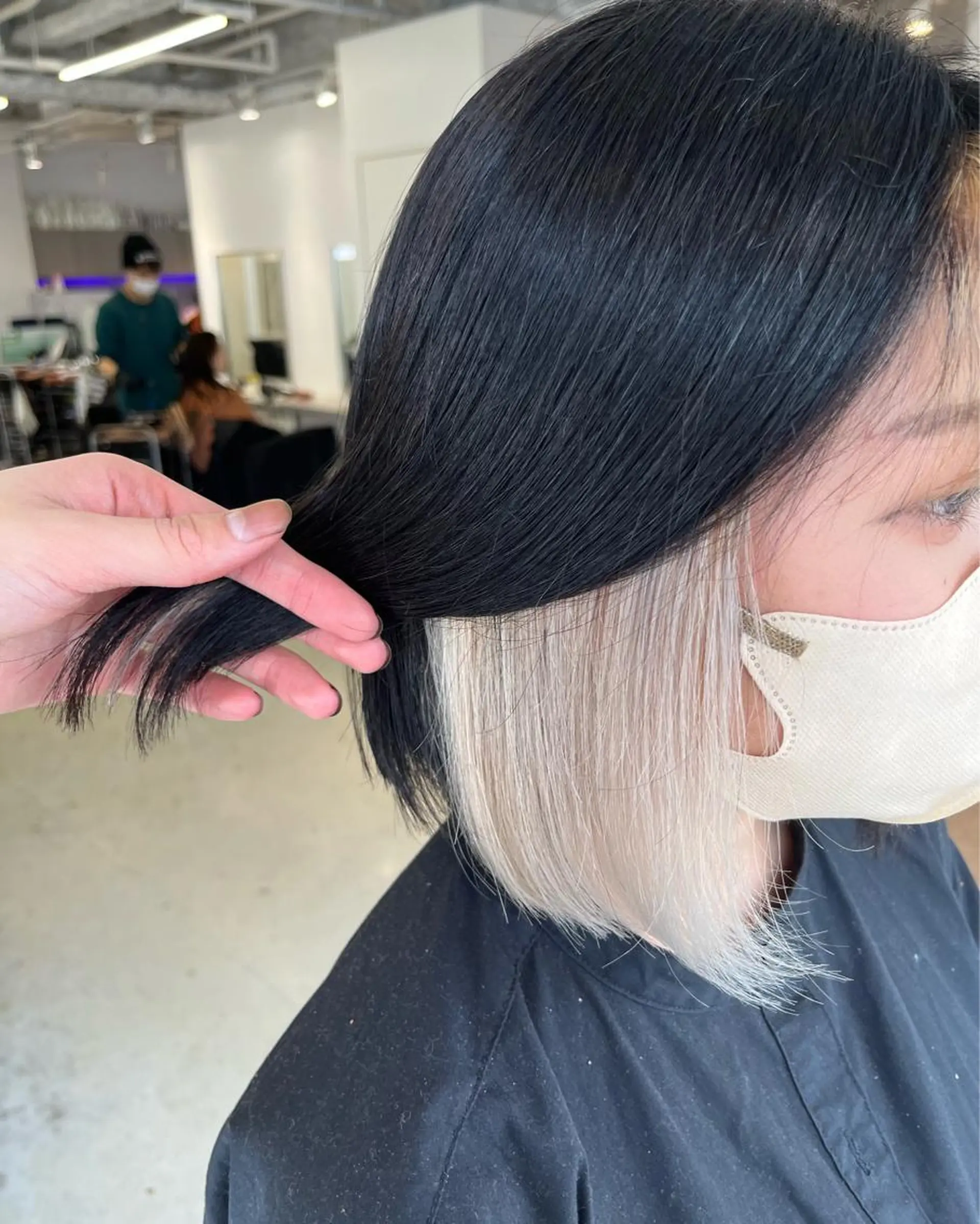 ミディアム 🏅EIGHT難波/ 【店長】タモツのヘアスタイル