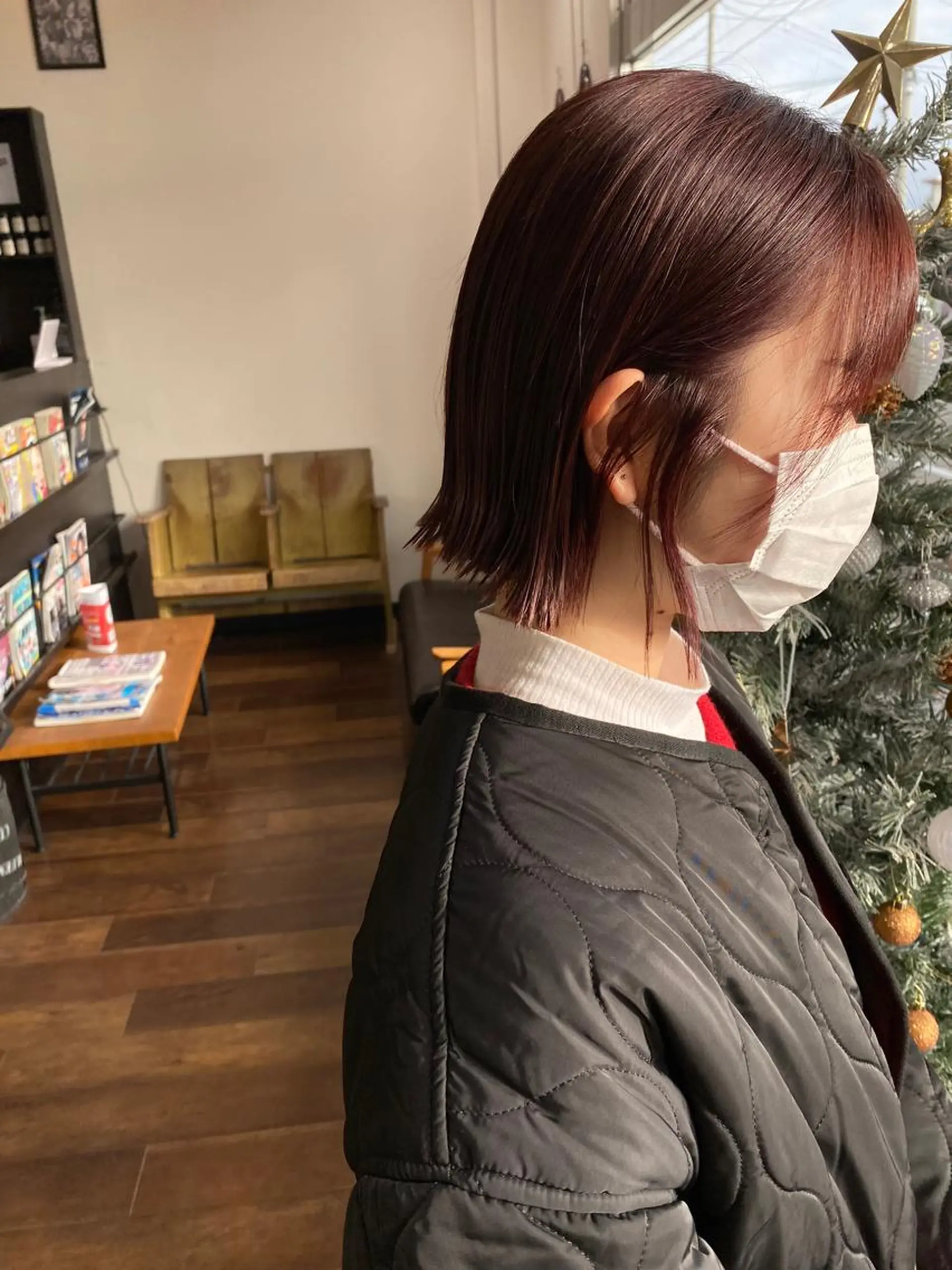 ショート ボブ カット 🦋透明感カラー🦋 CHIHARUのヘアスタイル