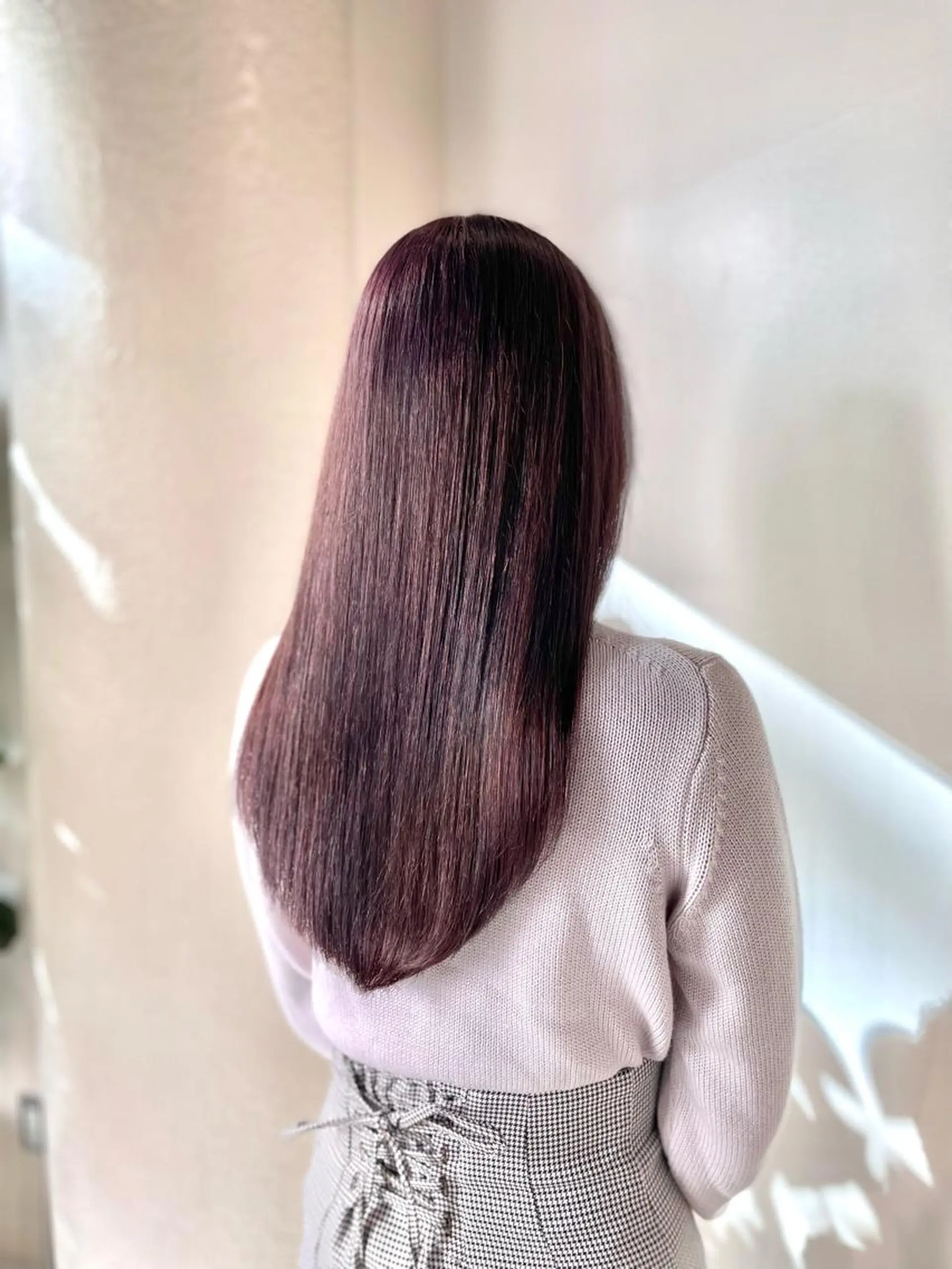 セミロング カラー ラベンダーカラー カット ヘアカラー トリートメント ヘッドスパ 🦋美髪／エクステ 🦋アベイクミのヘアスタイル