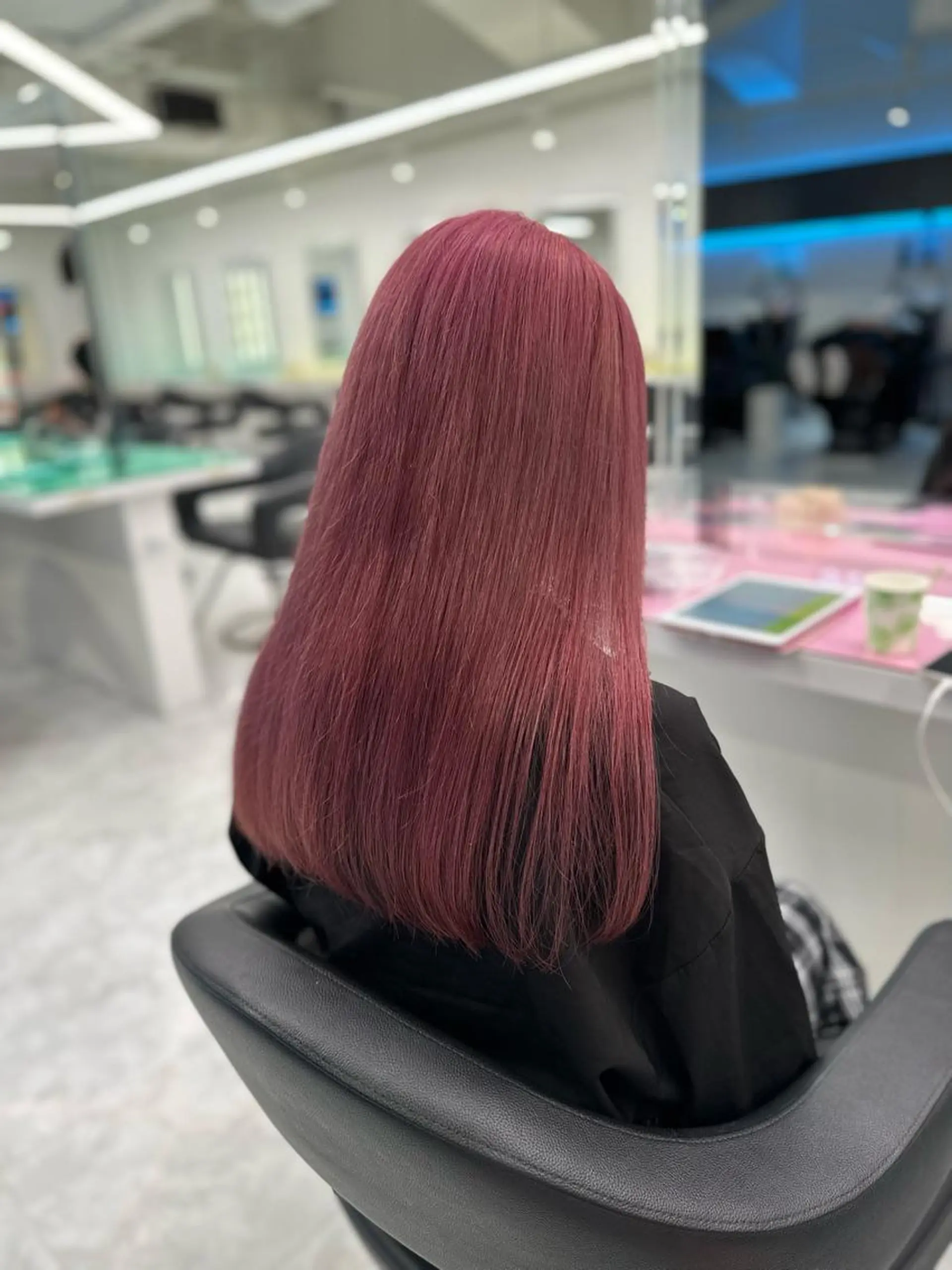 カラー ブリーチ ピンクカラー ♡ダブルカラー特化♡ miyuのヘアスタイル